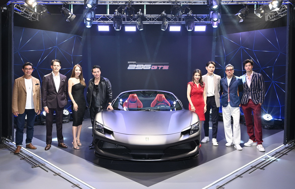 Ferrari 296 GTS สุดยอดซูเปอร์คาร์ ขุมพลัง V6 ปลั๊ก-อิน ไฮบริด 830 แรงม้า พร้อมอวดโฉมแล้วที่คาวาลลิโน มอเตอร์