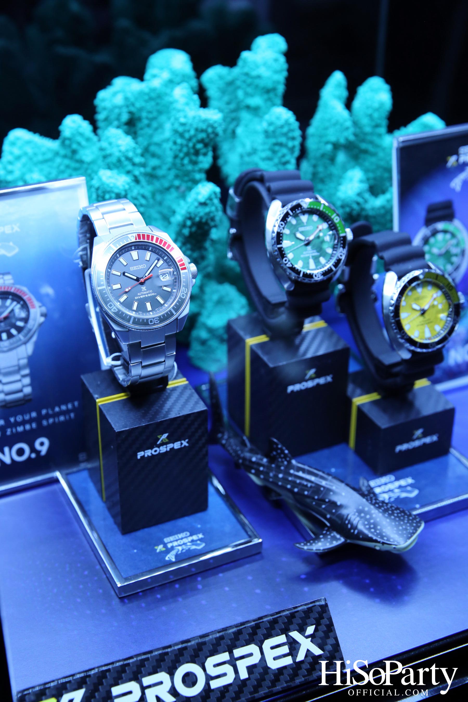 งานเปิดตัว Seiko Brand Friend และไซโก แคมเปญใหม่ของ Seiko Prospex Zimbe