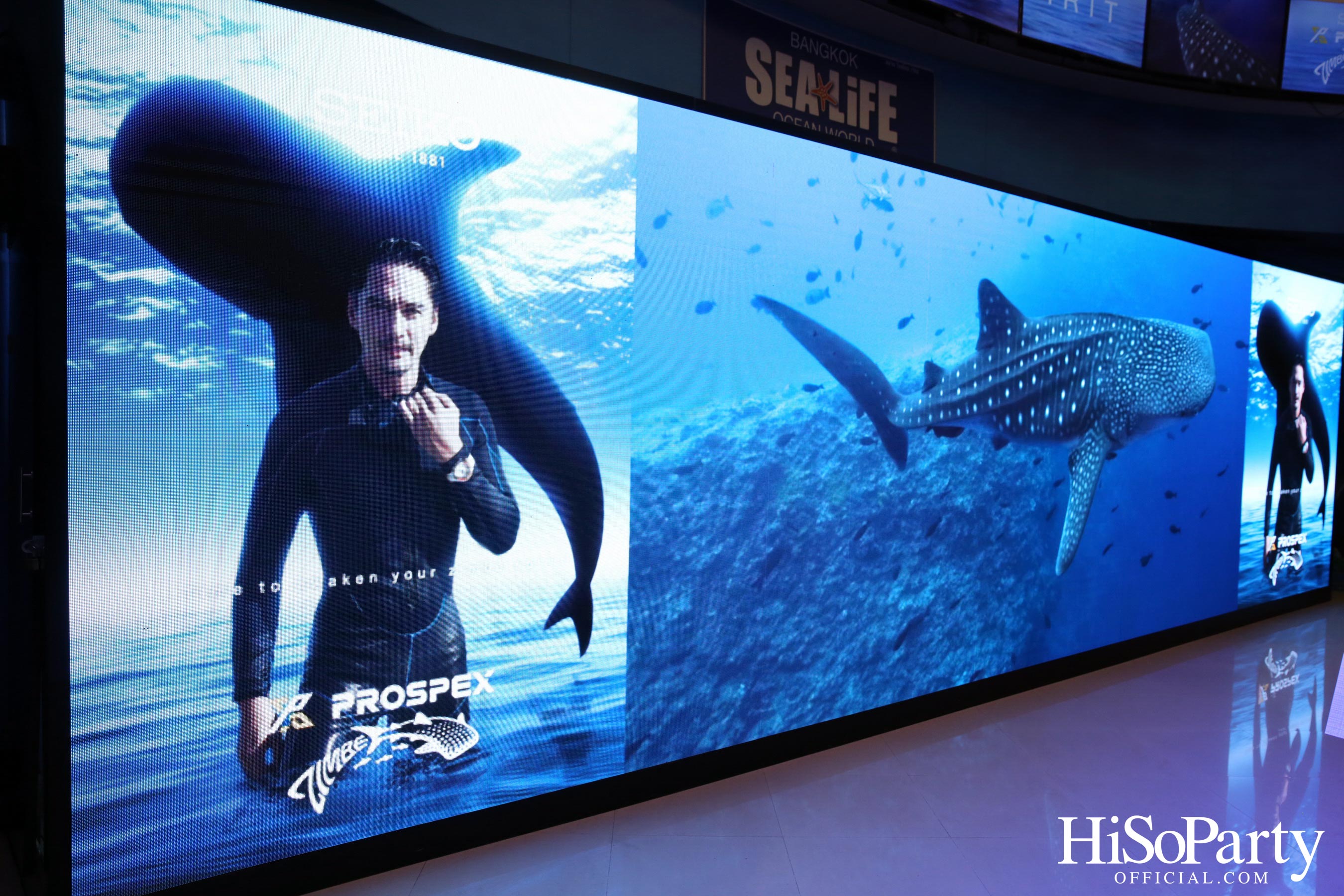 งานเปิดตัว Seiko Brand Friend และไซโก แคมเปญใหม่ของ Seiko Prospex Zimbe