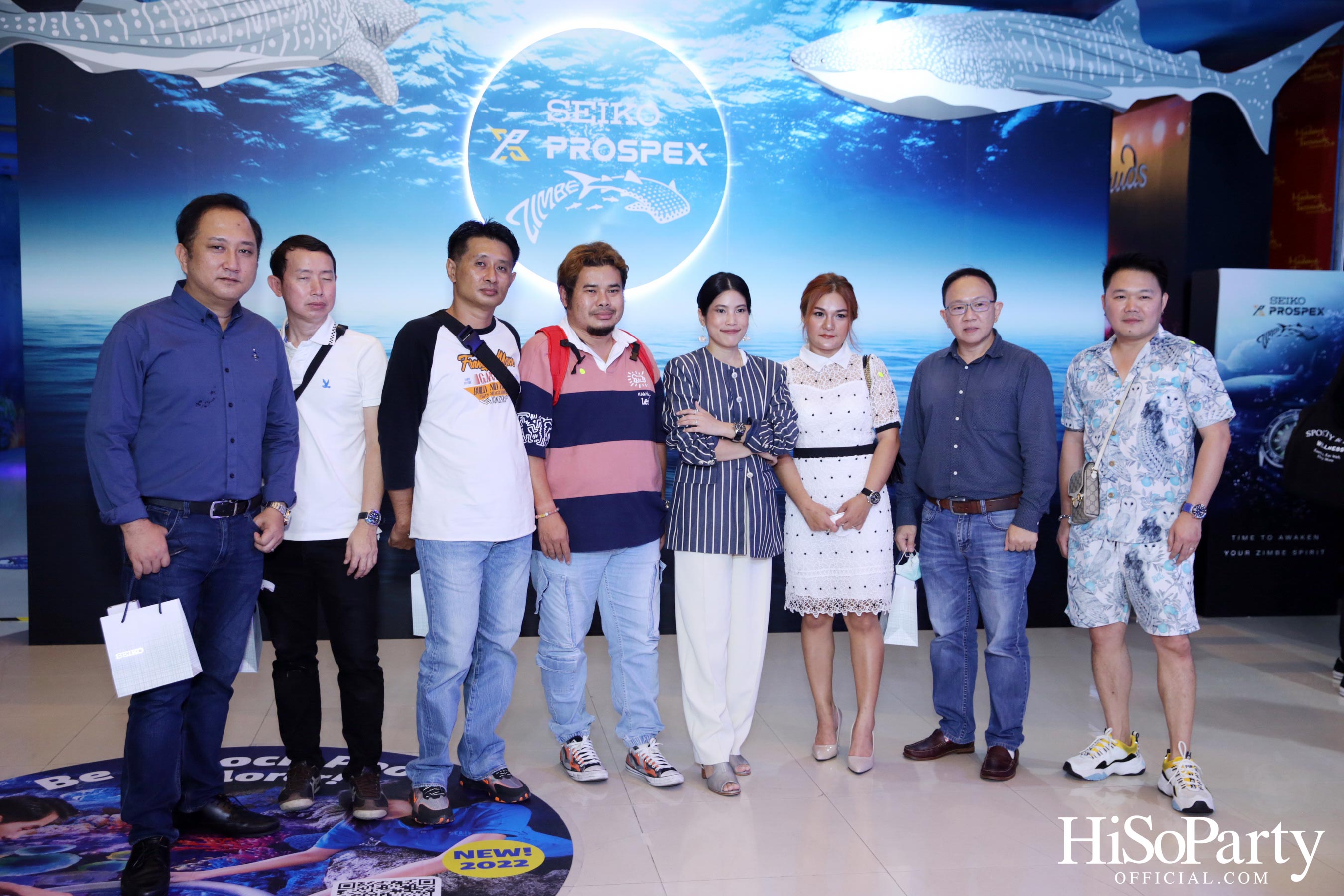 งานเปิดตัว Seiko Brand Friend และไซโก แคมเปญใหม่ของ Seiko Prospex Zimbe