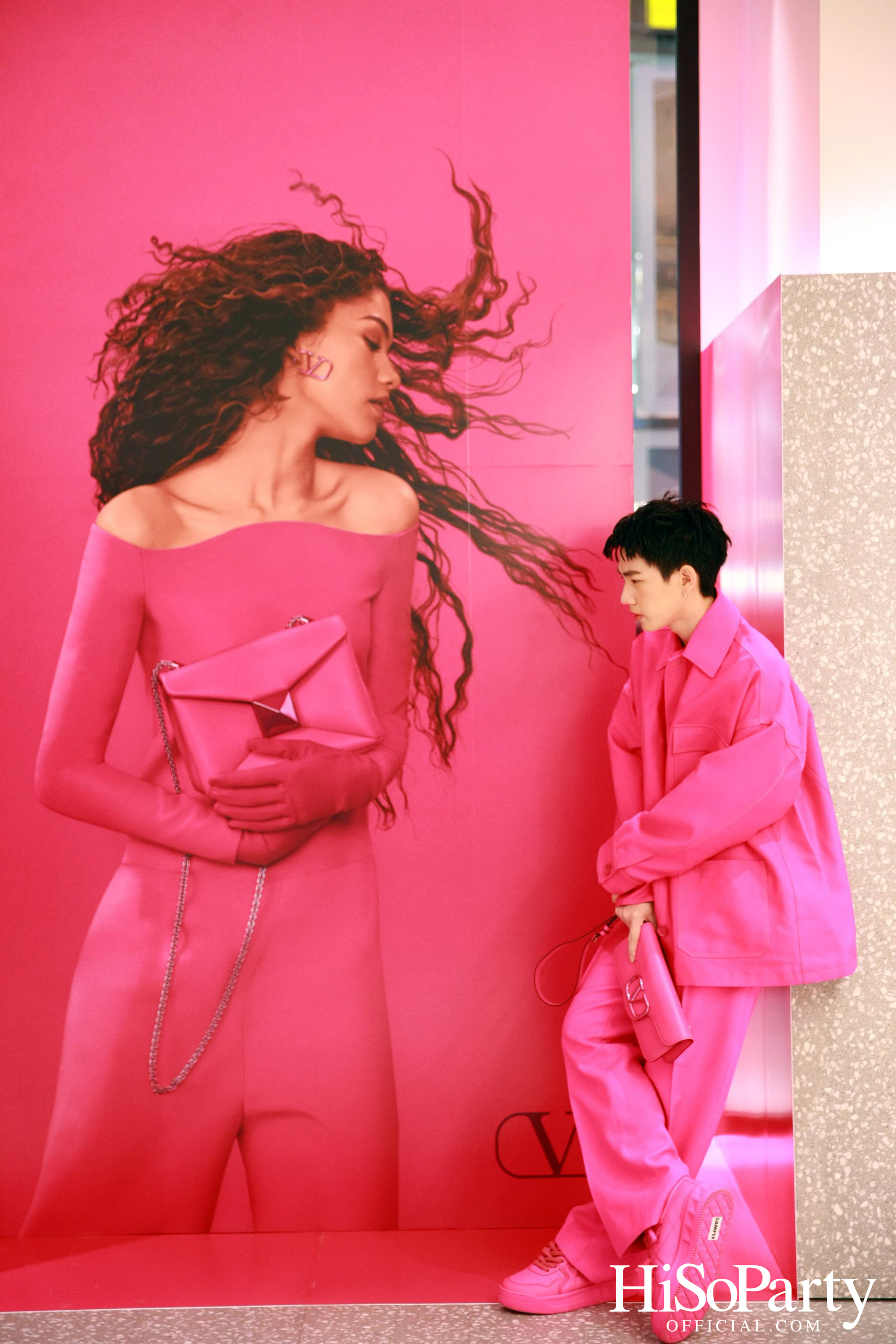 งานเปิดตัวคอลเลกชั่น Valentino Pink PP