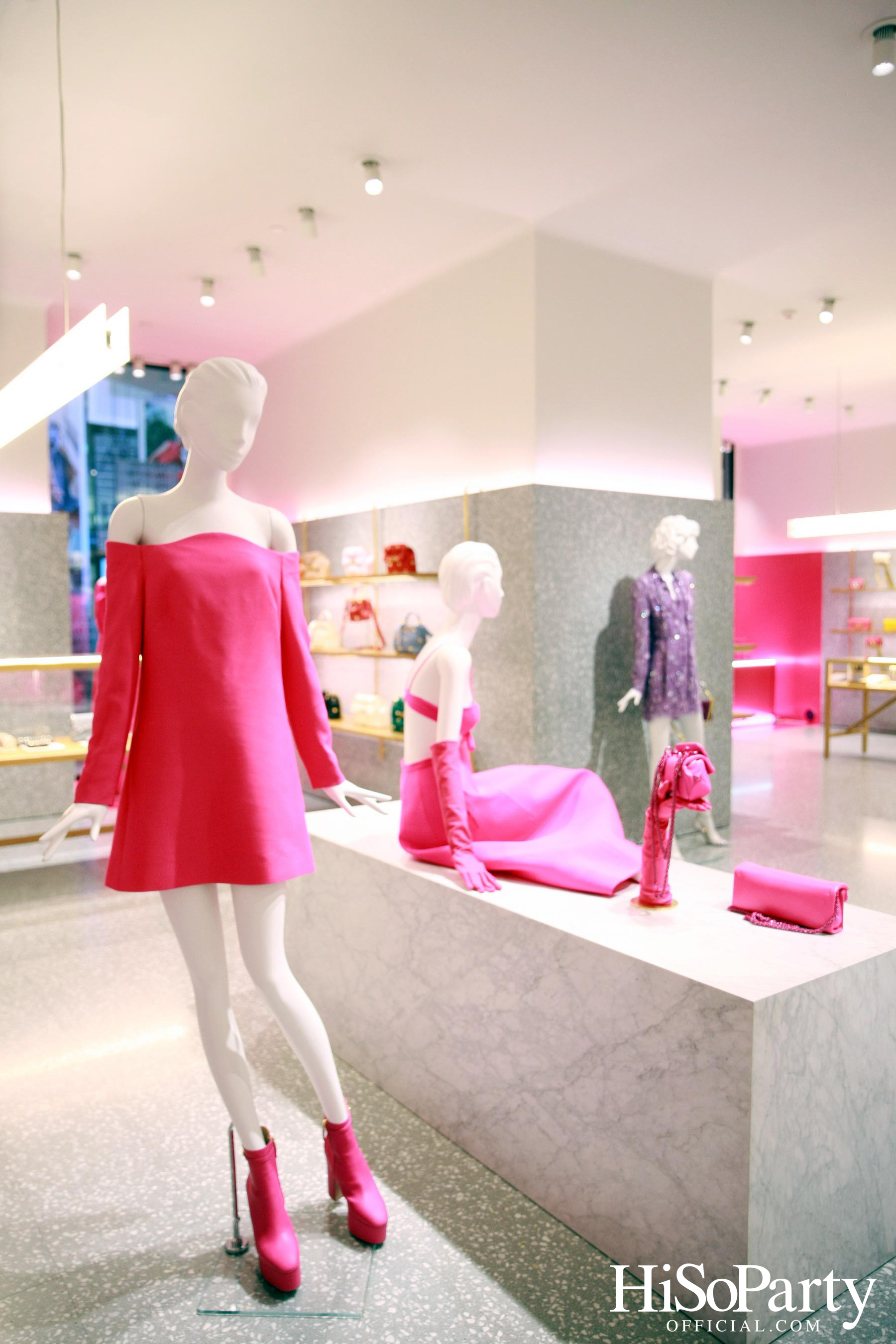 งานเปิดตัวคอลเลกชั่น Valentino Pink PP