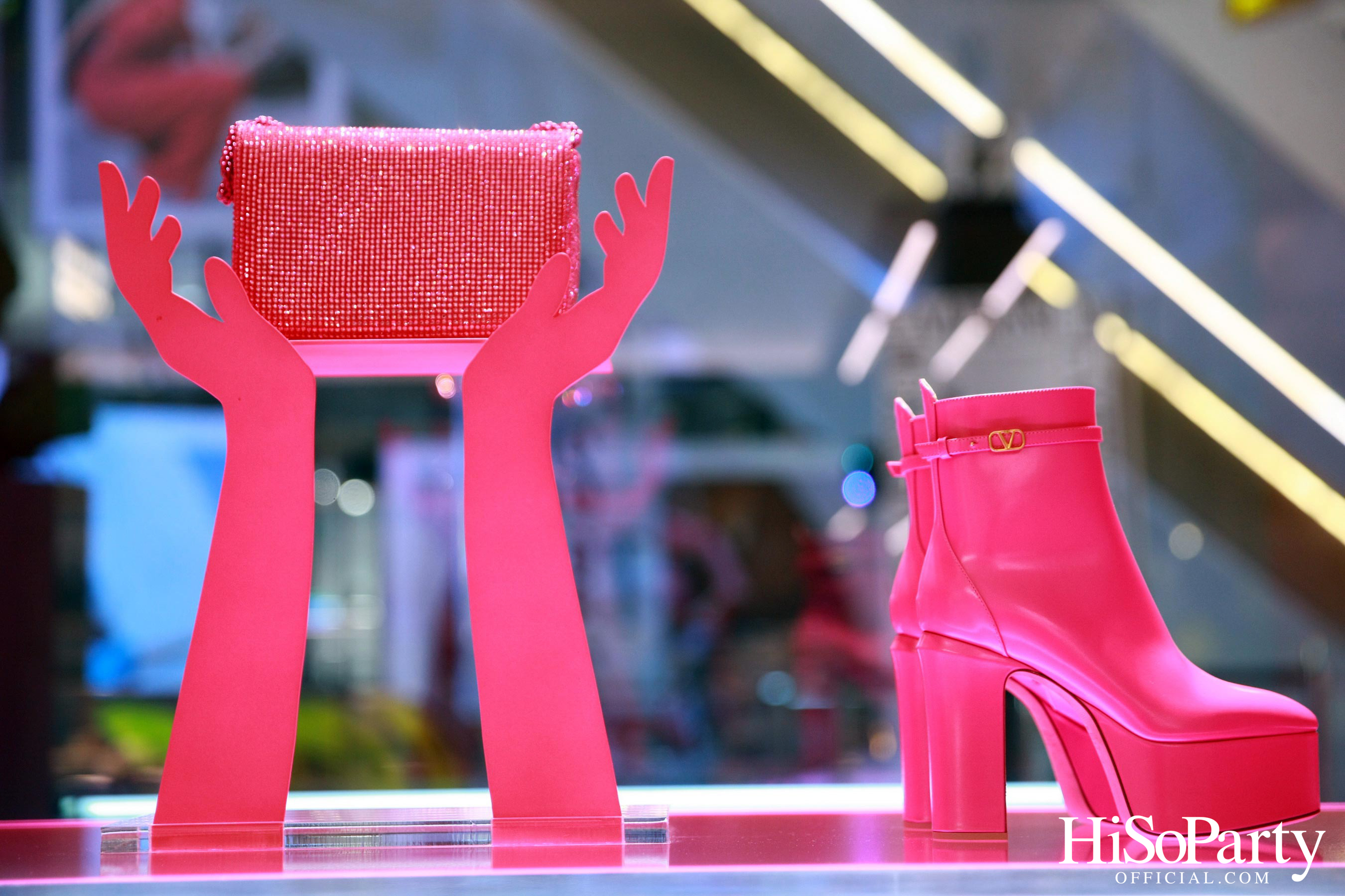 งานเปิดตัวคอลเลกชั่น Valentino Pink PP