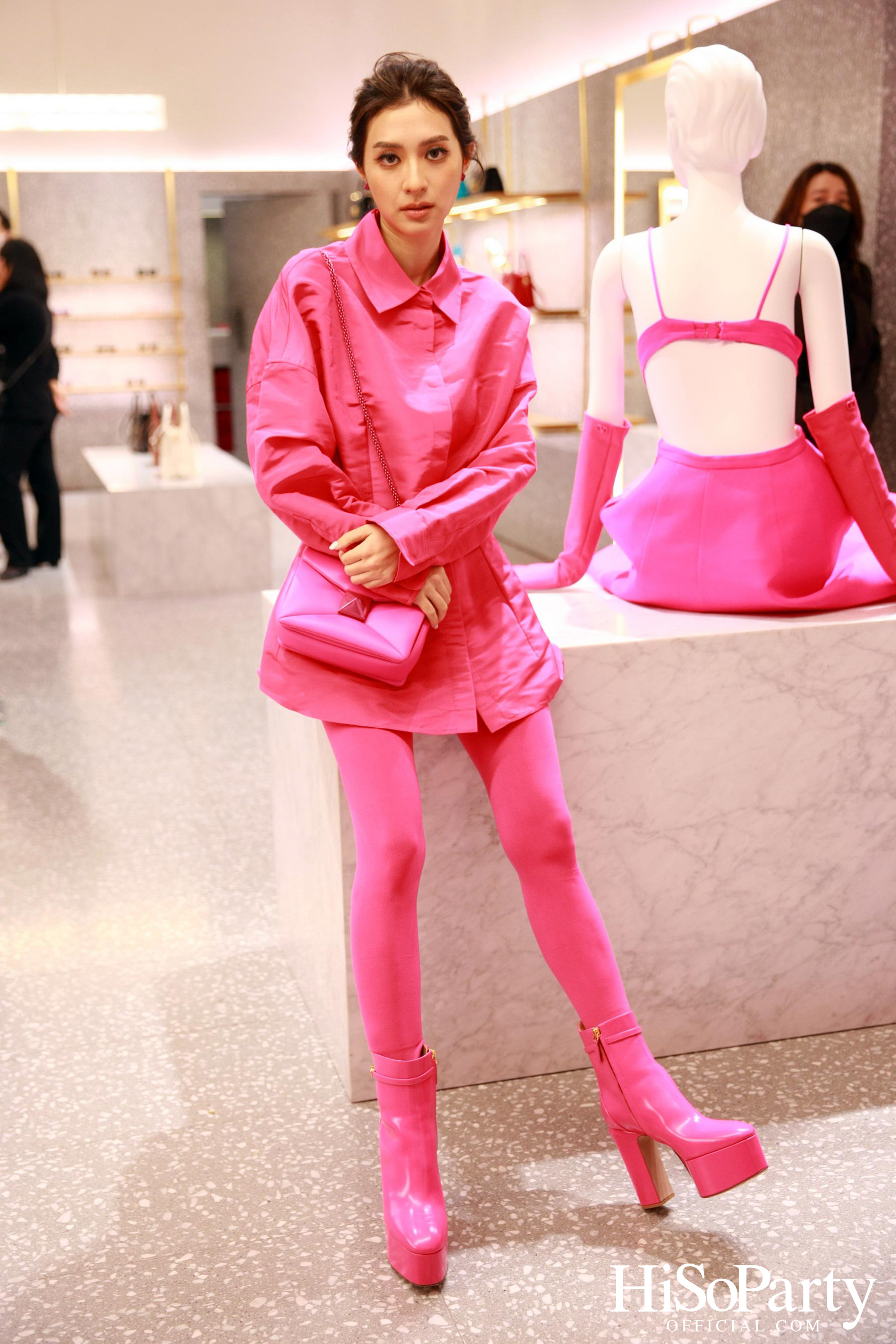 งานเปิดตัวคอลเลกชั่น Valentino Pink PP