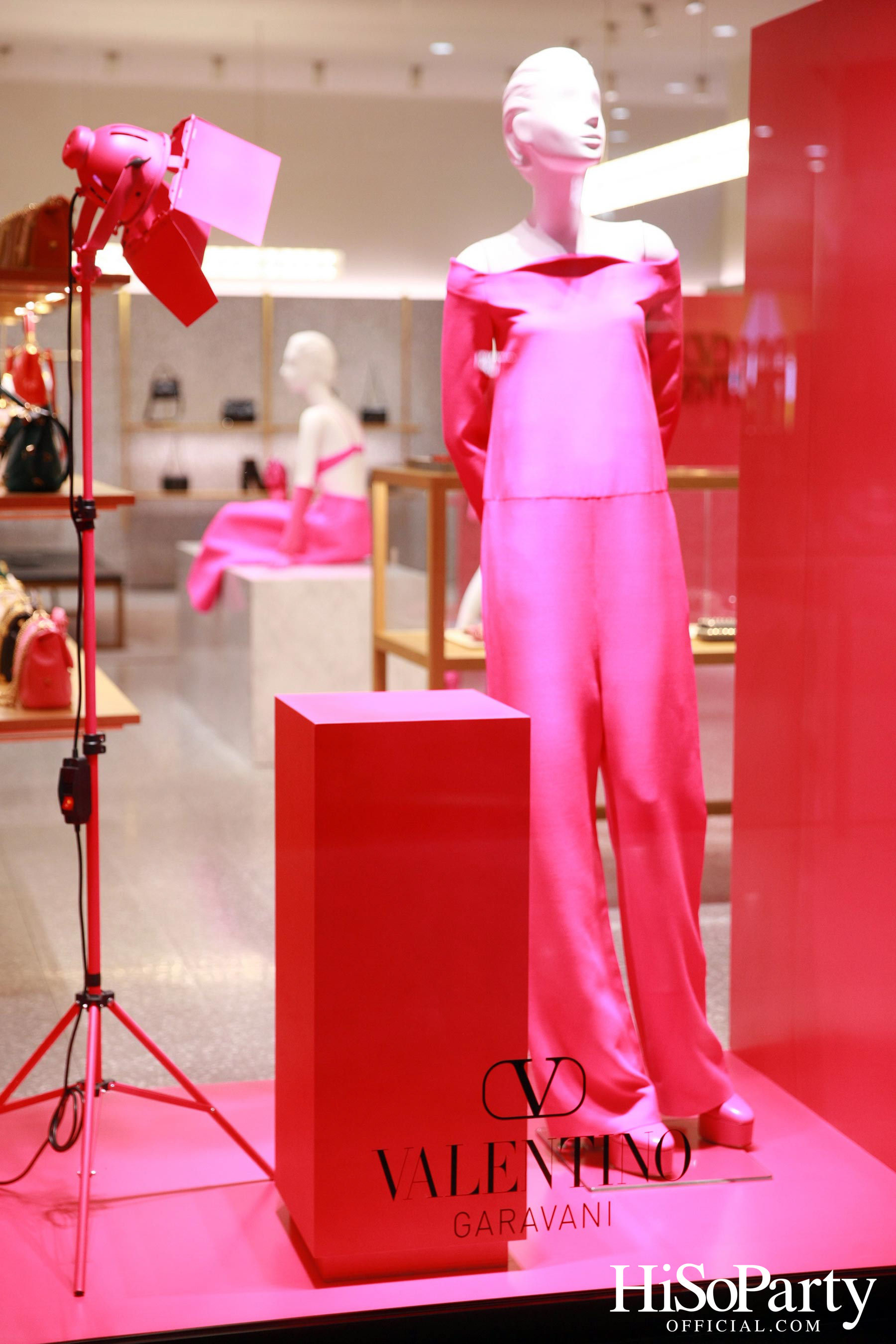 งานเปิดตัวคอลเลกชั่น Valentino Pink PP