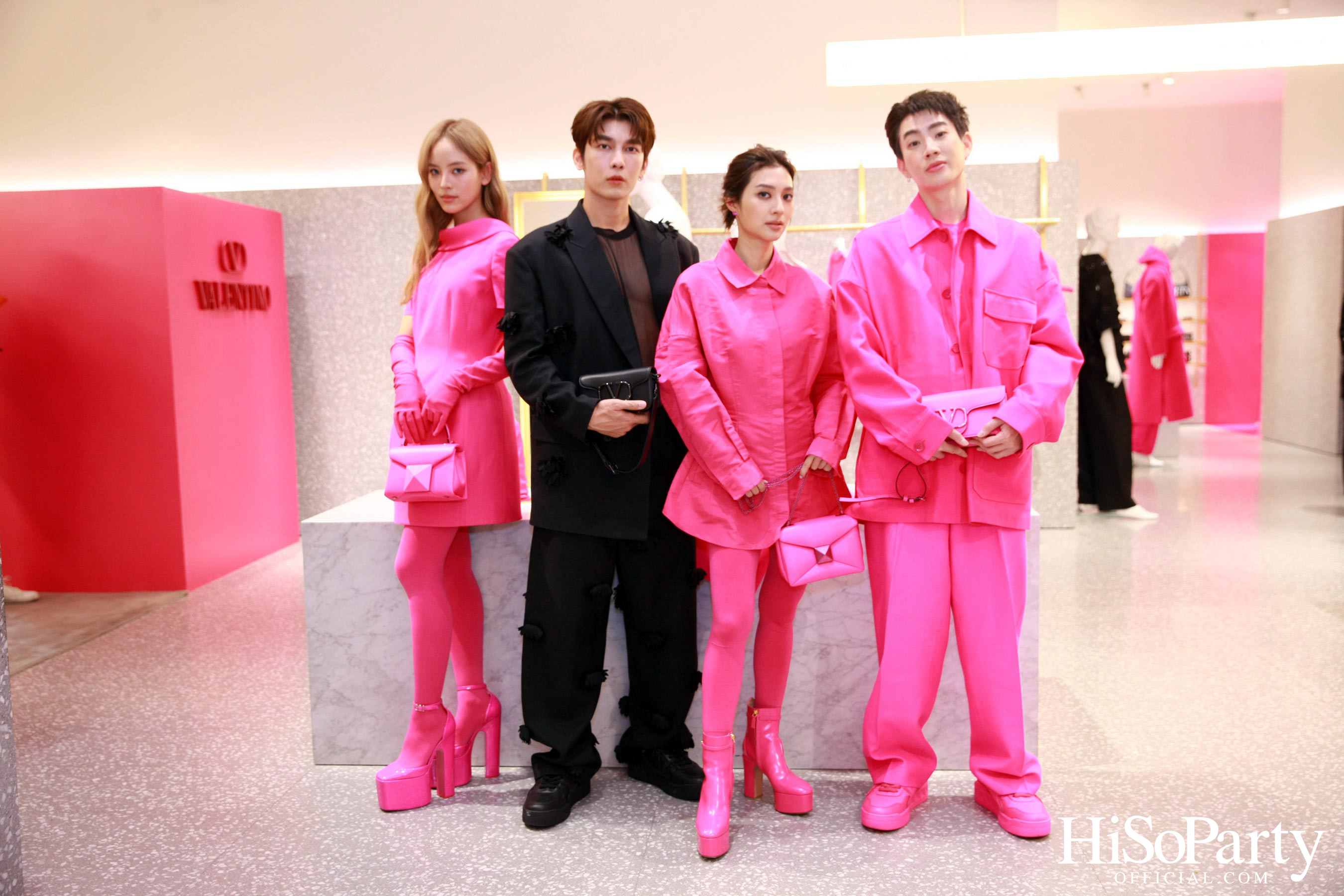 งานเปิดตัวคอลเลกชั่น Valentino Pink PP