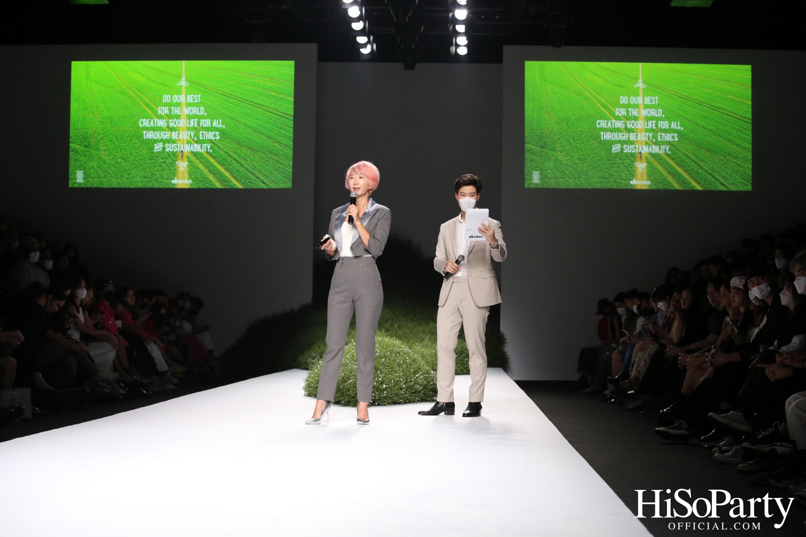 Davines Hair Show 2022 REGENERATION @Siam Paragon Bangkok International Fashion Week 2022 (BIFW2022)