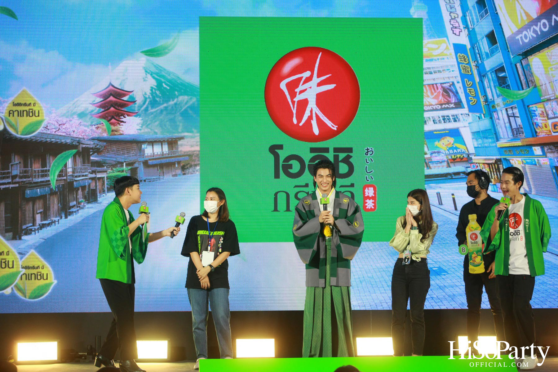 โออิชิ กรีนที จัดงานเปิดตัวพรีเซนเตอร์ พร้อมแคมเปญใหม่ ‘OISHI GOODNESS OF TEA’