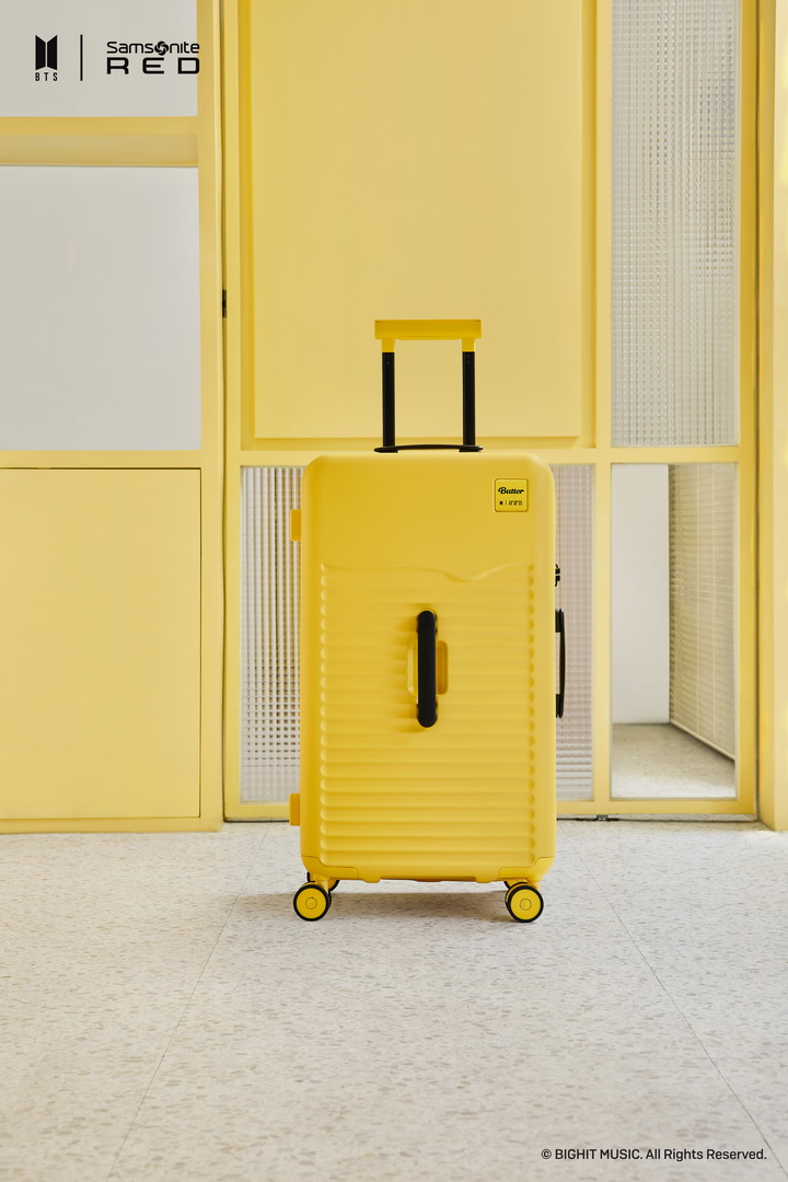 BTS Butter คอลเลกชั่นใหม่ล่าสุดจาก Samsonite RED