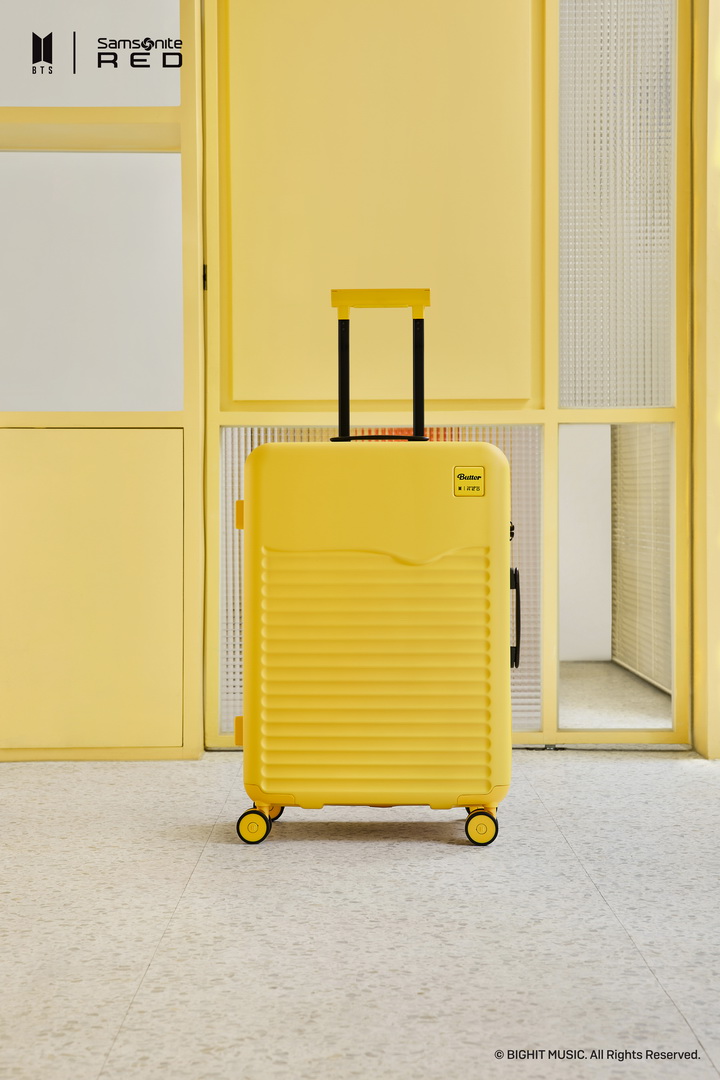BTS Butter คอลเลกชั่นใหม่ล่าสุดจาก Samsonite RED