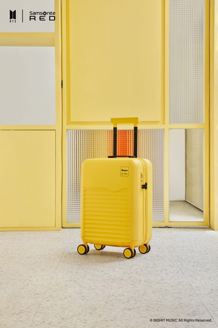 BTS Butter คอลเลกชั่นใหม่ล่าสุดจาก Samsonite RED