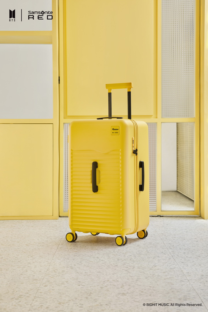 BTS Butter คอลเลกชั่นใหม่ล่าสุดจาก Samsonite RED