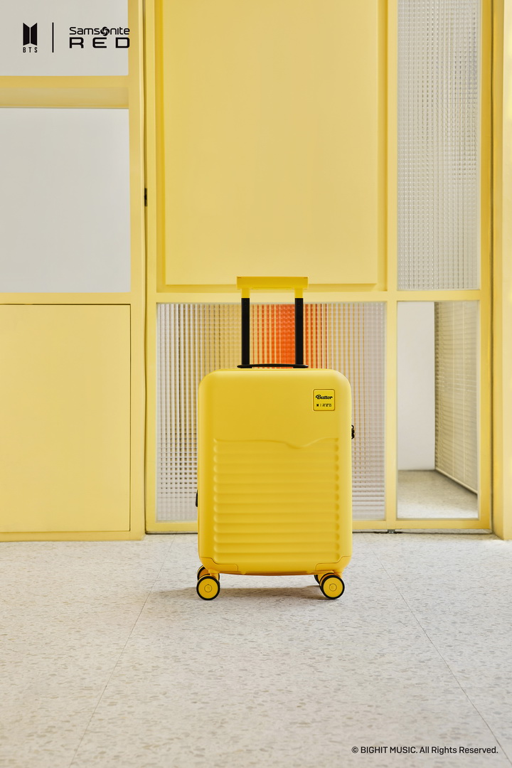 BTS Butter คอลเลกชั่นใหม่ล่าสุดจาก Samsonite RED