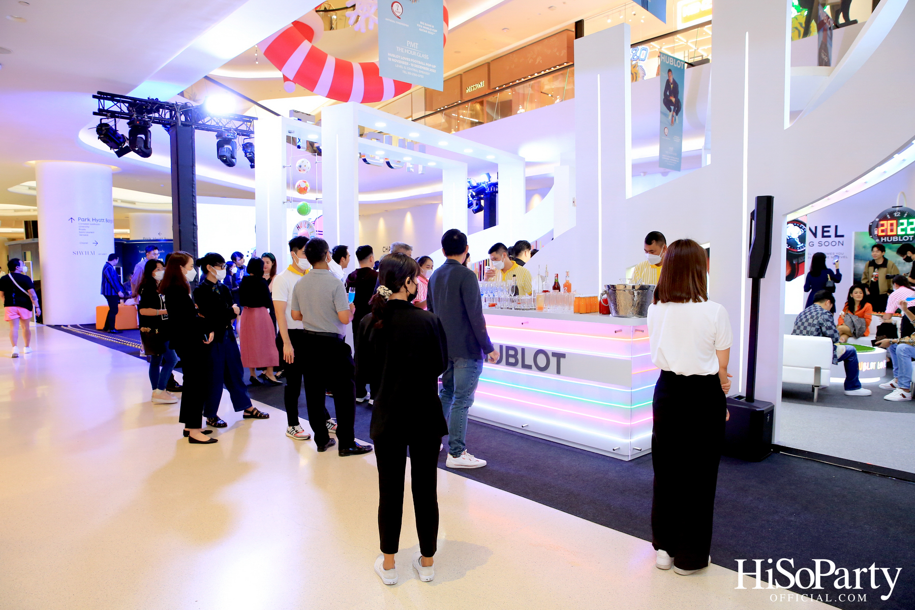 HUBLOT ต้อนรับมหกรรมการแข่งขันฟุตบอลโลก จัดงานเปิด Pop-Up Store ในธีม HUBLOT Loves Football 2022