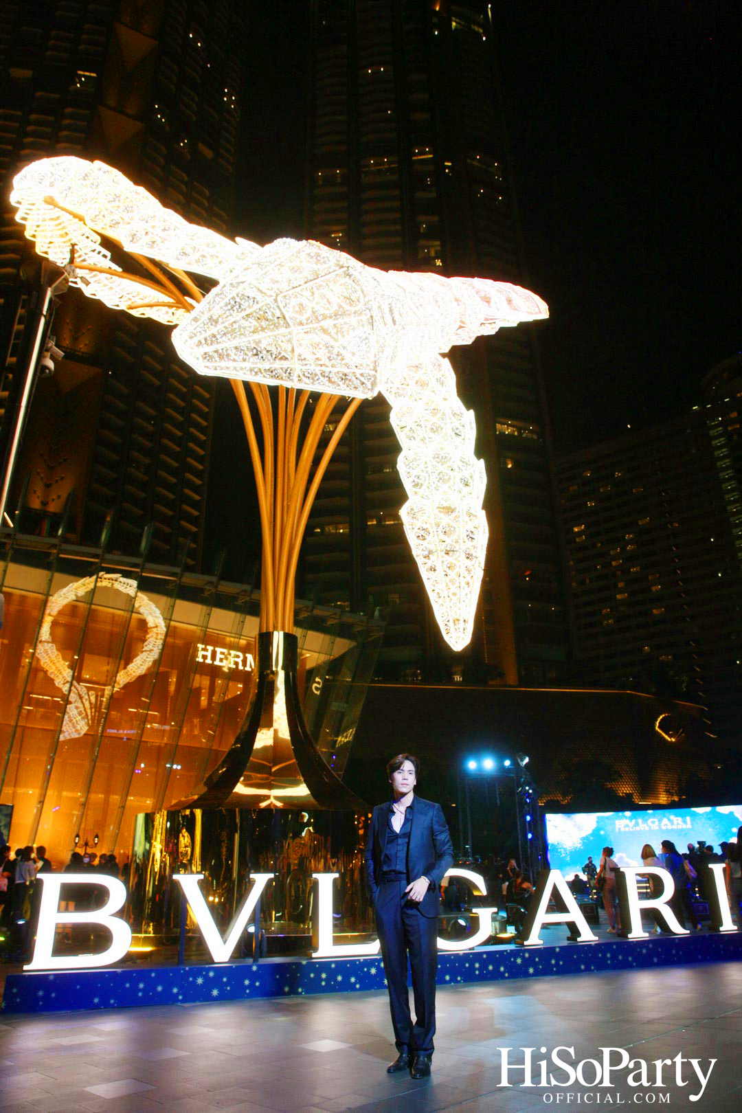 Bulgari ฉลองเปิด Bulgari Serpenti Light Up ครั้งแรกในไทย