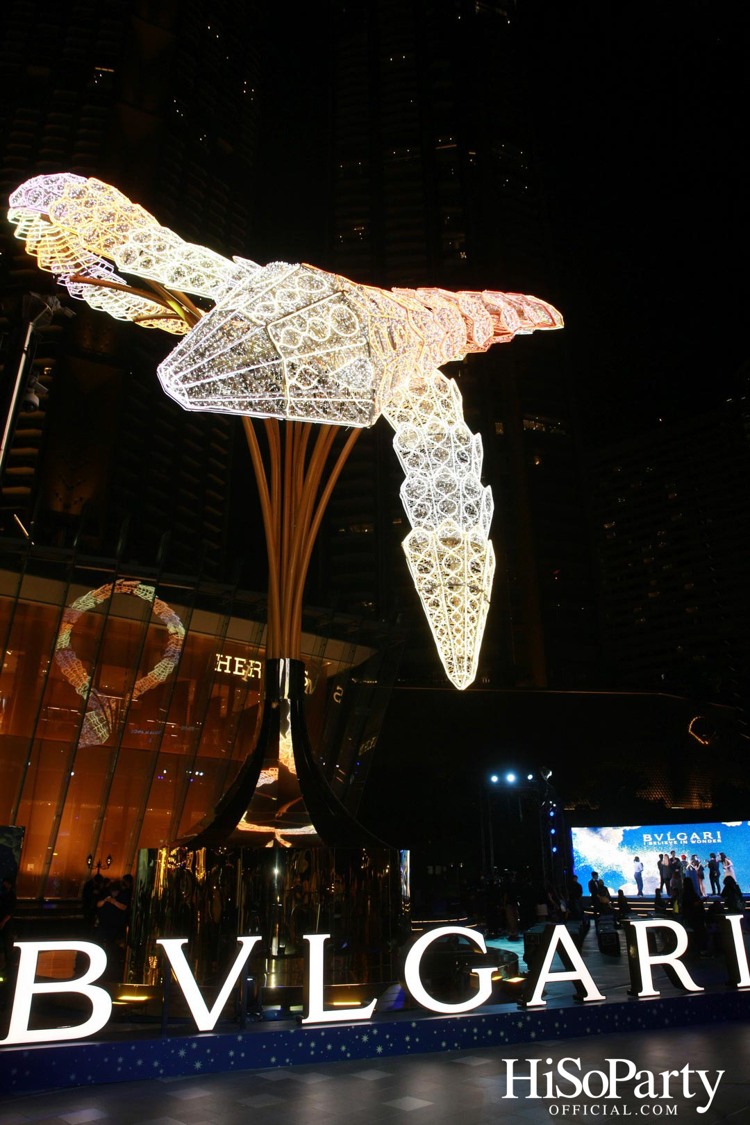 Bulgari ฉลองเปิด Bulgari Serpenti Light Up ครั้งแรกในไทย