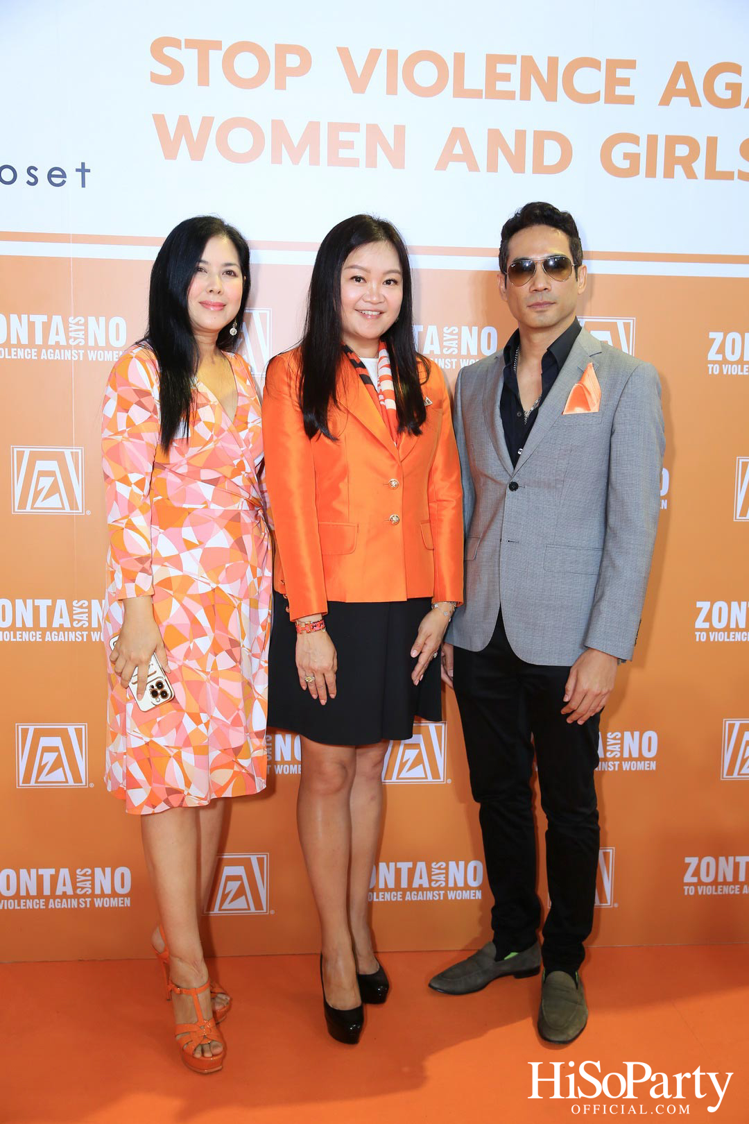 ‘Stop Violence Against Women and Girls’ โดย สโมสรซอนต้ากรุงเทพ 1 เพื่อเชิญชวนคนไทยรวมพลังร่วมรณรงค์ยุติความรุนแรงต่อเด็กและสตรี