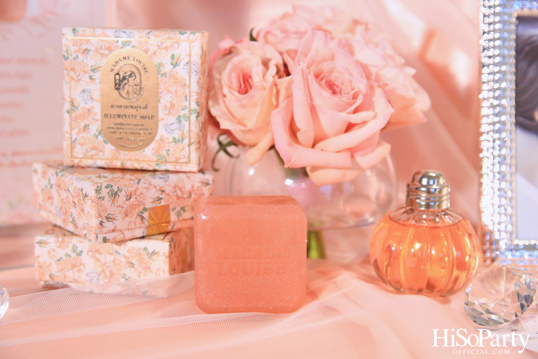 งานเปิดตัว MADAME LOUISE ILLUMINATE SOAP สบู่พรีเมียมสูตรใหม่