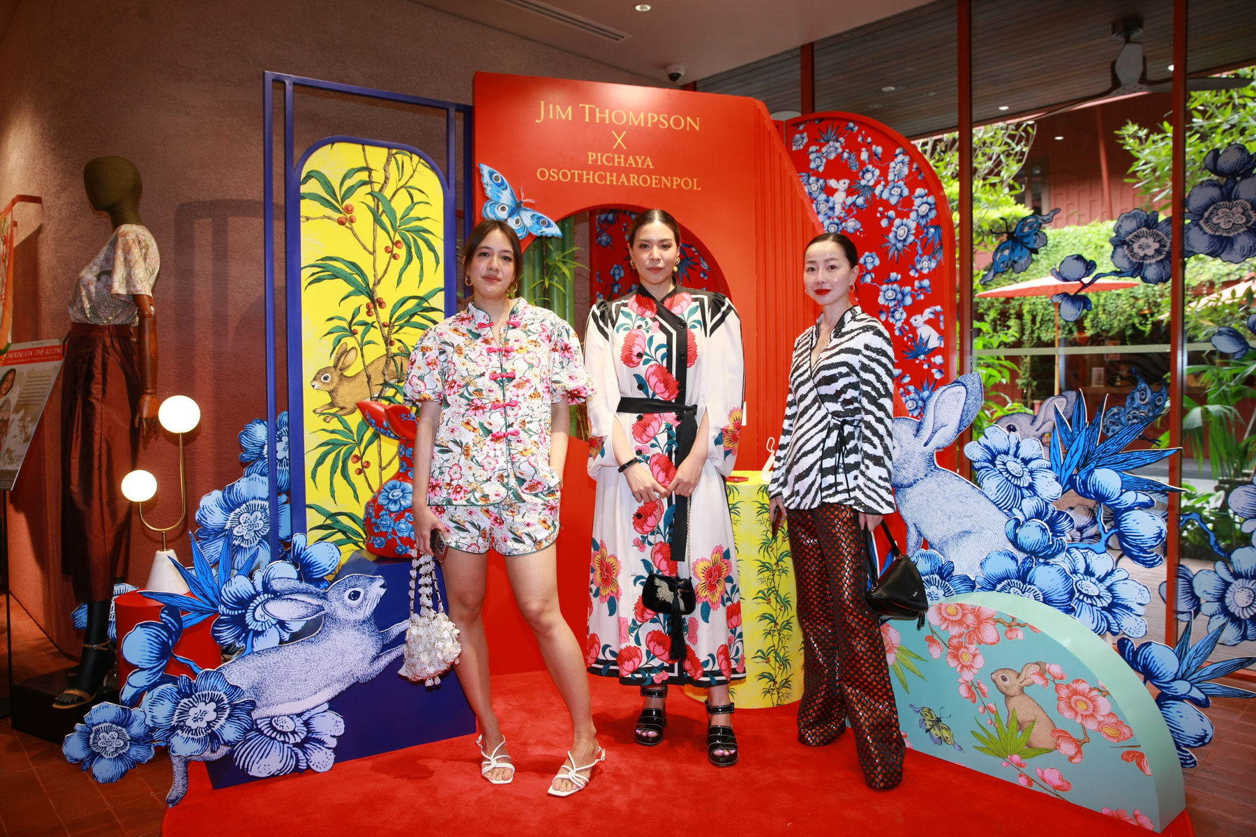 จิม ทอมป์สัน เปิดตัวคอลเลกชั่นใหม่ฉลองตรุษจีน Jim Thompson x Pichaya Osothcharoenpol