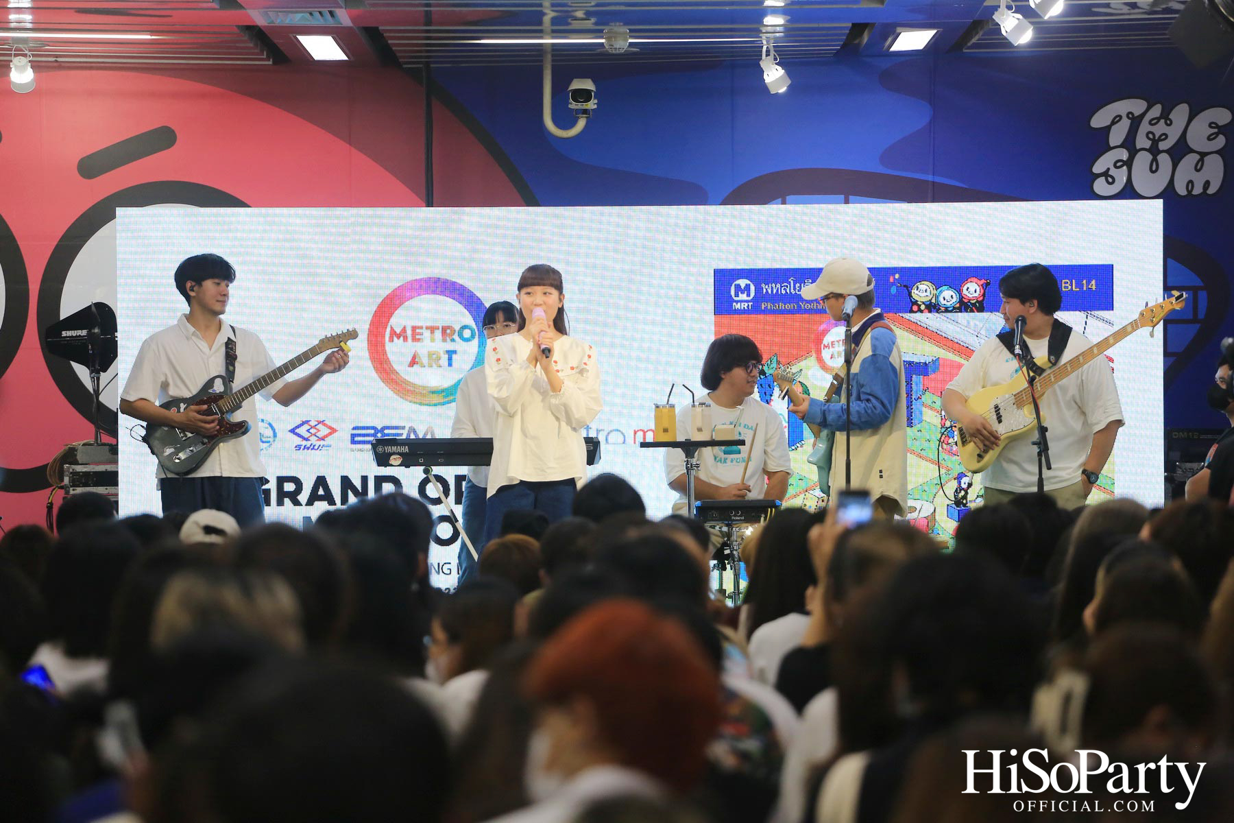 งานเปิด ‘Metro Art: อาร์ต สเปซแห่งใหม่ใจกลางเมืองที่ MRT พหลโยธิน’ อย่างเป็นทางการ