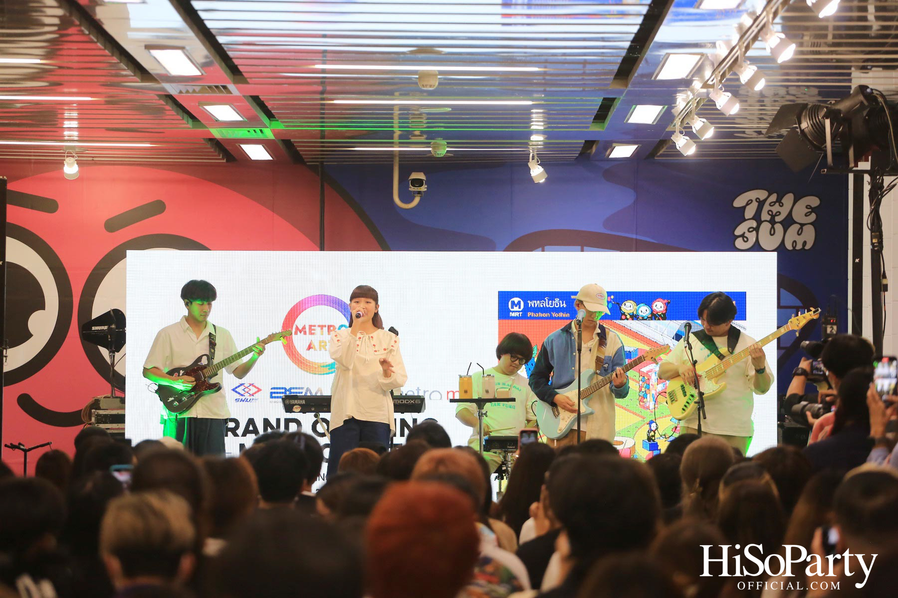 งานเปิด ‘Metro Art: อาร์ต สเปซแห่งใหม่ใจกลางเมืองที่ MRT พหลโยธิน’ อย่างเป็นทางการ