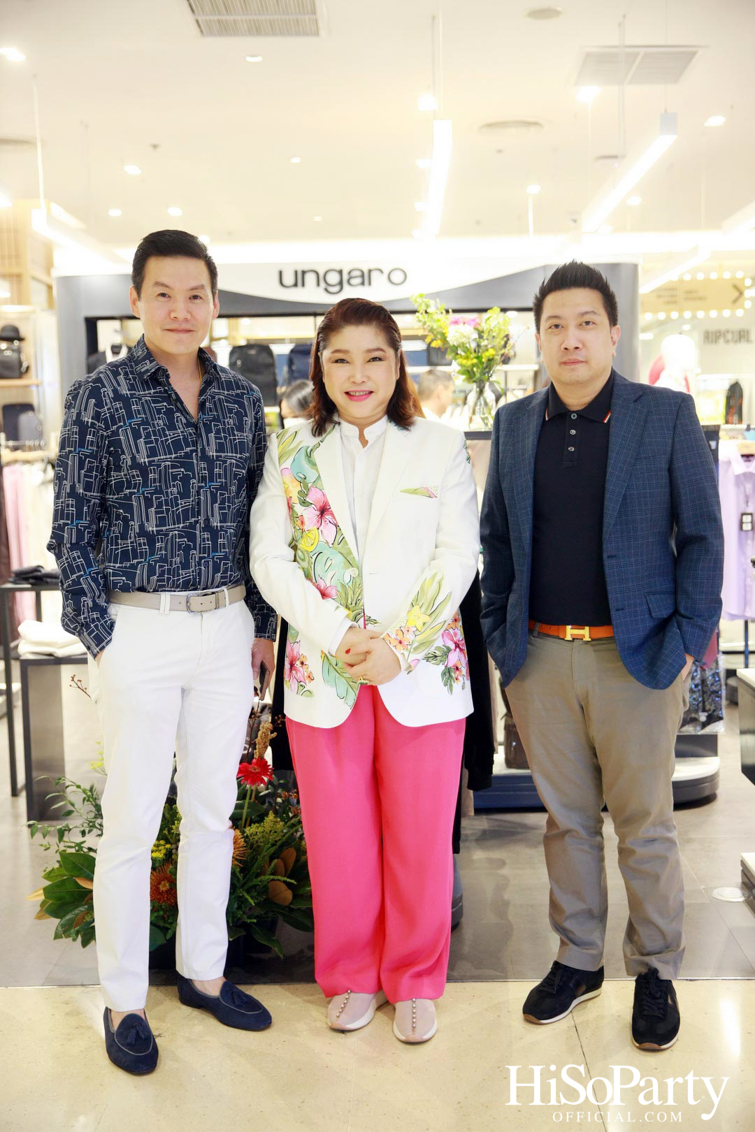 งานเปิดคอลเลกชั่นใหม่ และป๊อบอัพสโตร์แห่งแรกของแบรนด์เสื้อผ้าสำหรับสุภาพบุรุษ Ungaro 