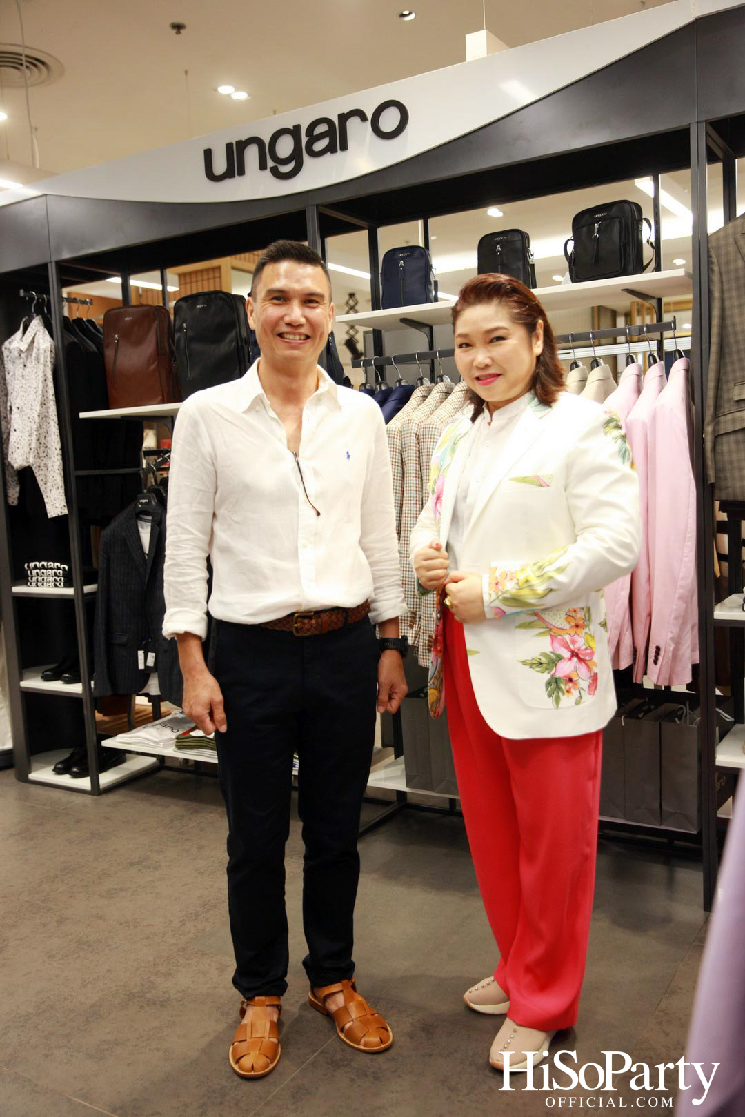 งานเปิดคอลเลกชั่นใหม่ และป๊อบอัพสโตร์แห่งแรกของแบรนด์เสื้อผ้าสำหรับสุภาพบุรุษ Ungaro 