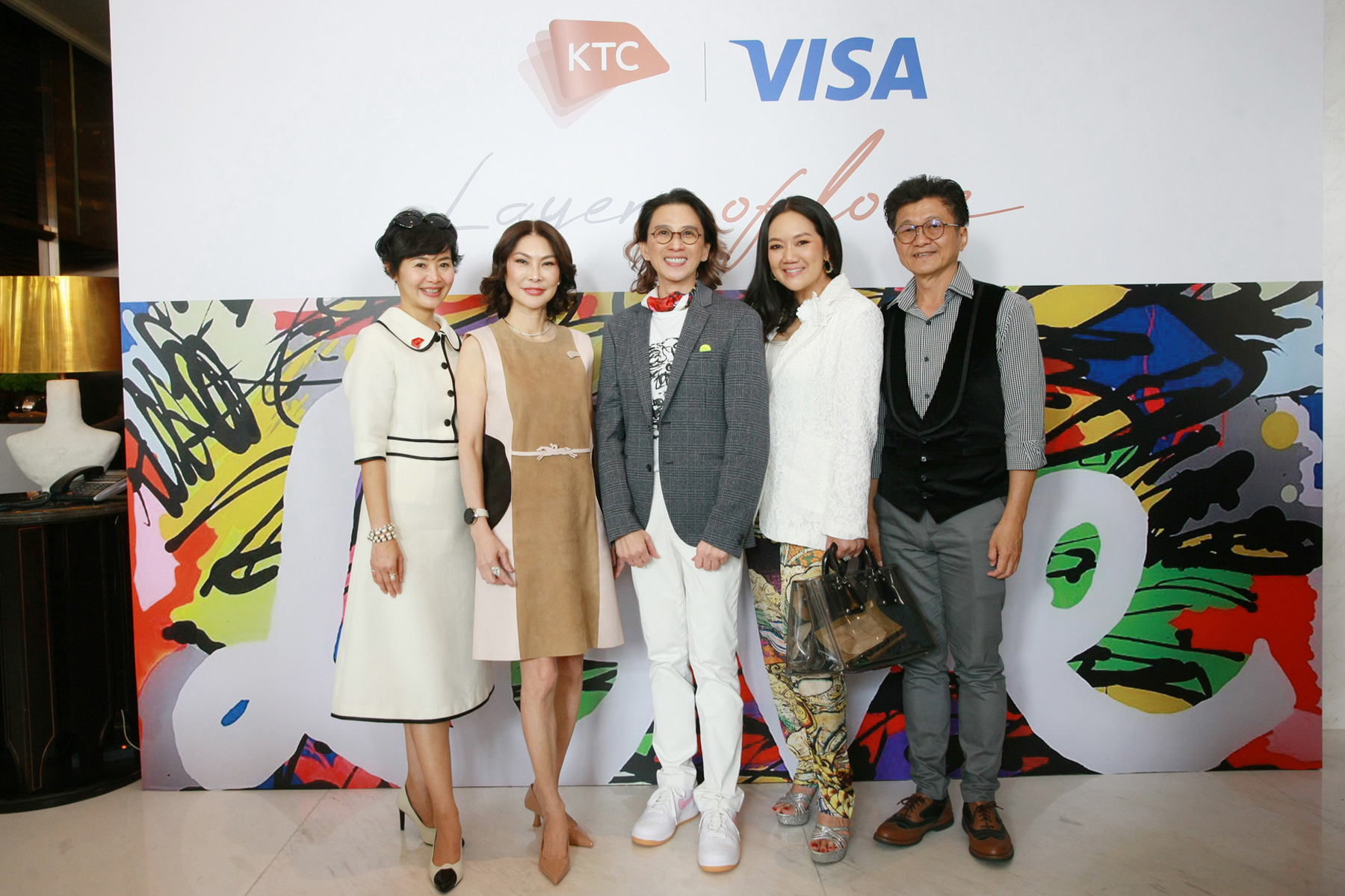 งานเปิดตัวแคมเปญ ‘Layers of love’ จากเคทีซี