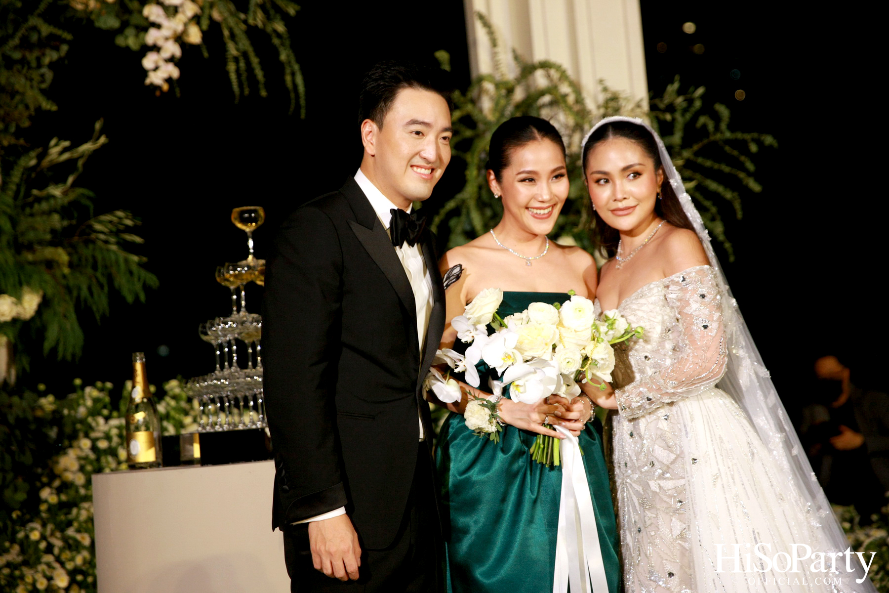 #PVRCDTheWedding งานฉลองมงคลสมรสระหว่าง พลอยวารินทร์ ทรงปกรณ์ และ ชาญเดช สัจจาไชยนนท์