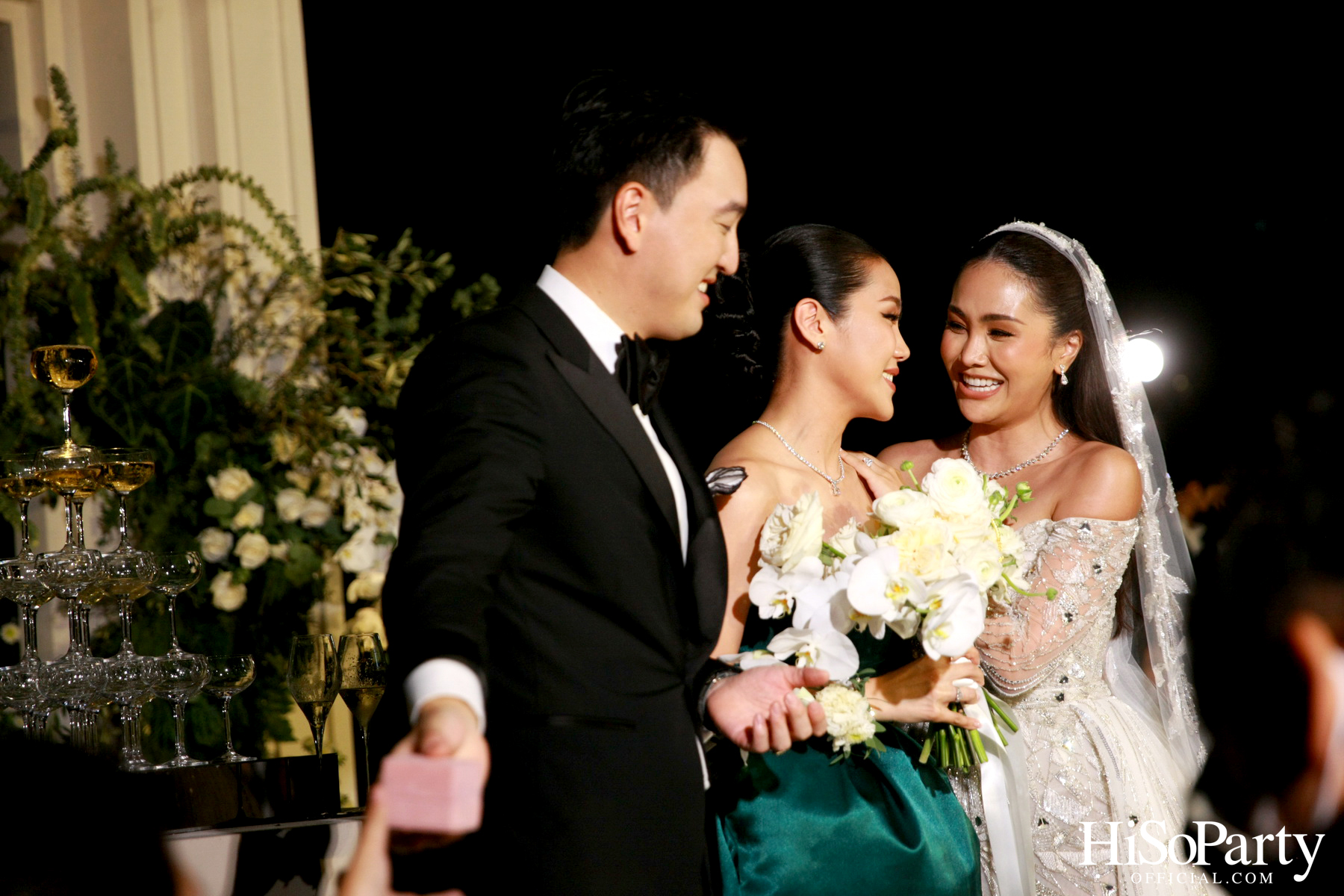 #PVRCDTheWedding งานฉลองมงคลสมรสระหว่าง พลอยวารินทร์ ทรงปกรณ์ และ ชาญเดช สัจจาไชยนนท์