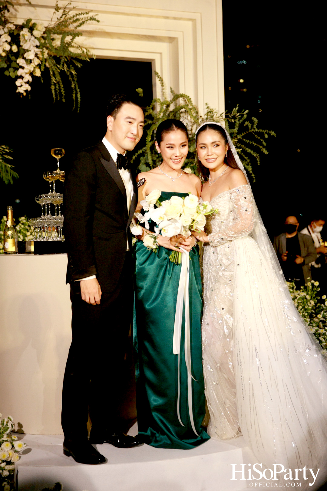 #PVRCDTheWedding งานฉลองมงคลสมรสระหว่าง พลอยวารินทร์ ทรงปกรณ์ และ ชาญเดช สัจจาไชยนนท์