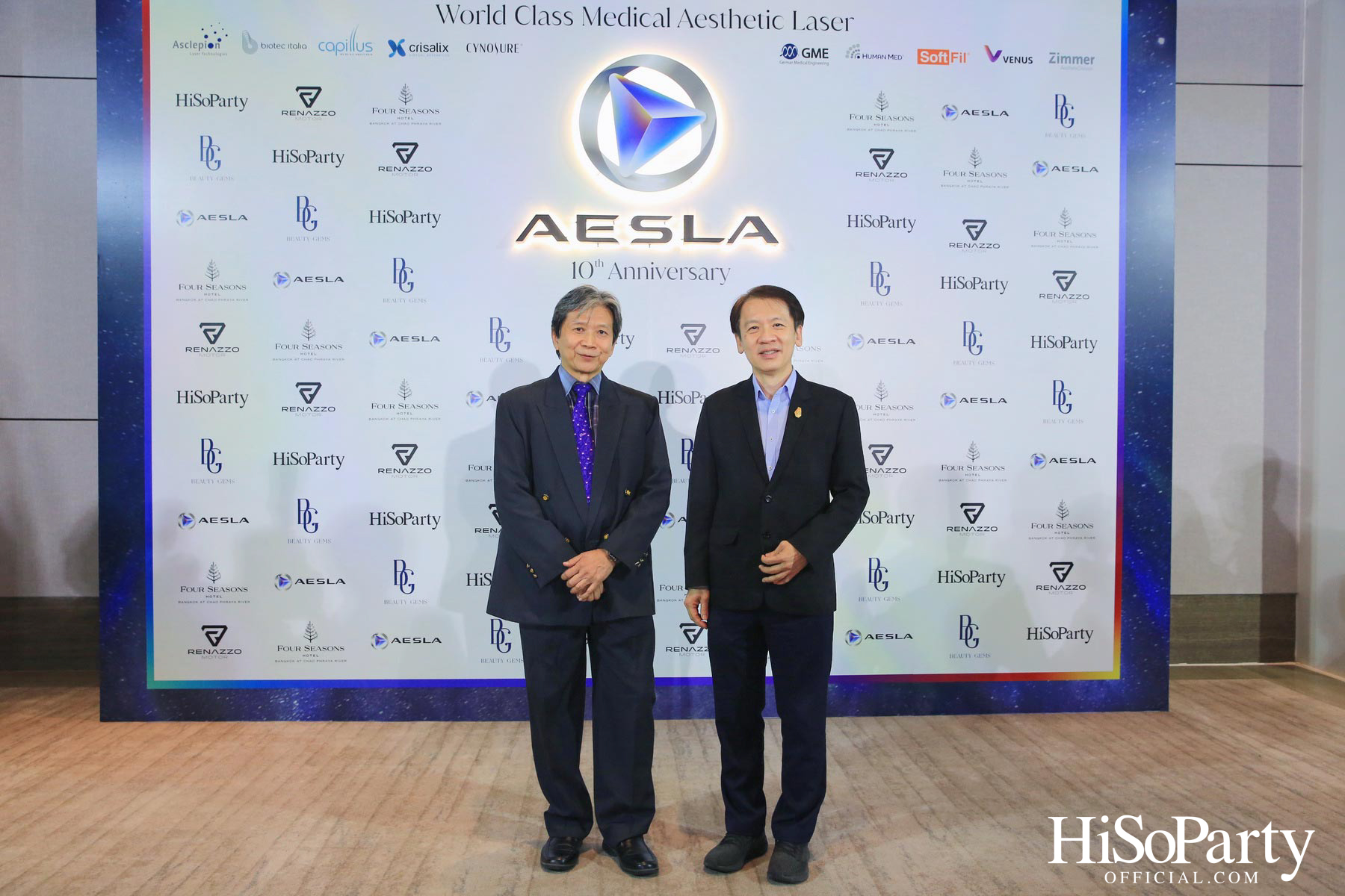 ‘THE NEW ERA OF WORLD CLASS MEDICAL AESTHETIC LASER’ งานฉลองครบรอบ 10 ปี ‘AESLA’