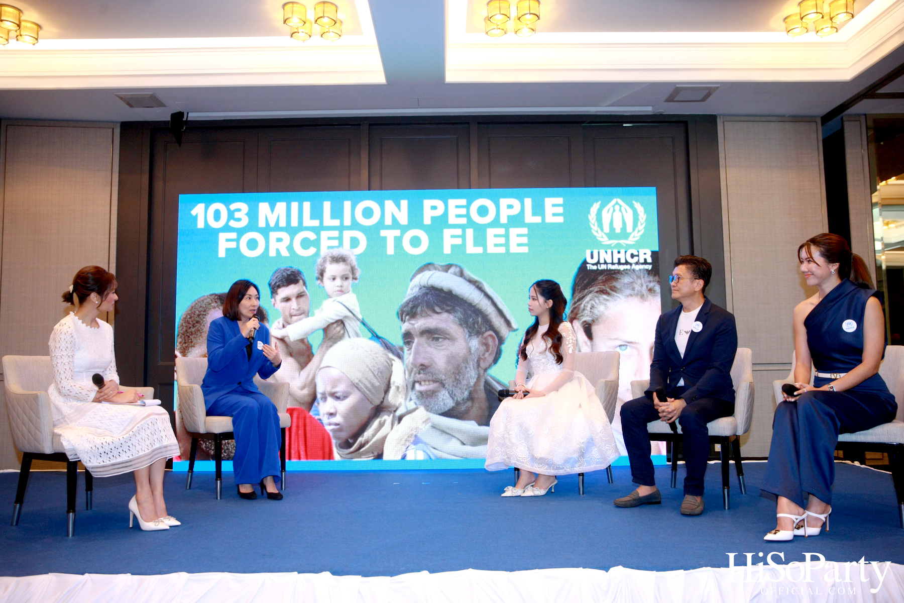 UNHCR จัดงานแถลงข่าว ‘ครบรอบ 1 ปี กองทุนนักธุรกิจหญิงรุ่นใหม่ประเทศไทยเพื่อผู้ลี้ภัย’