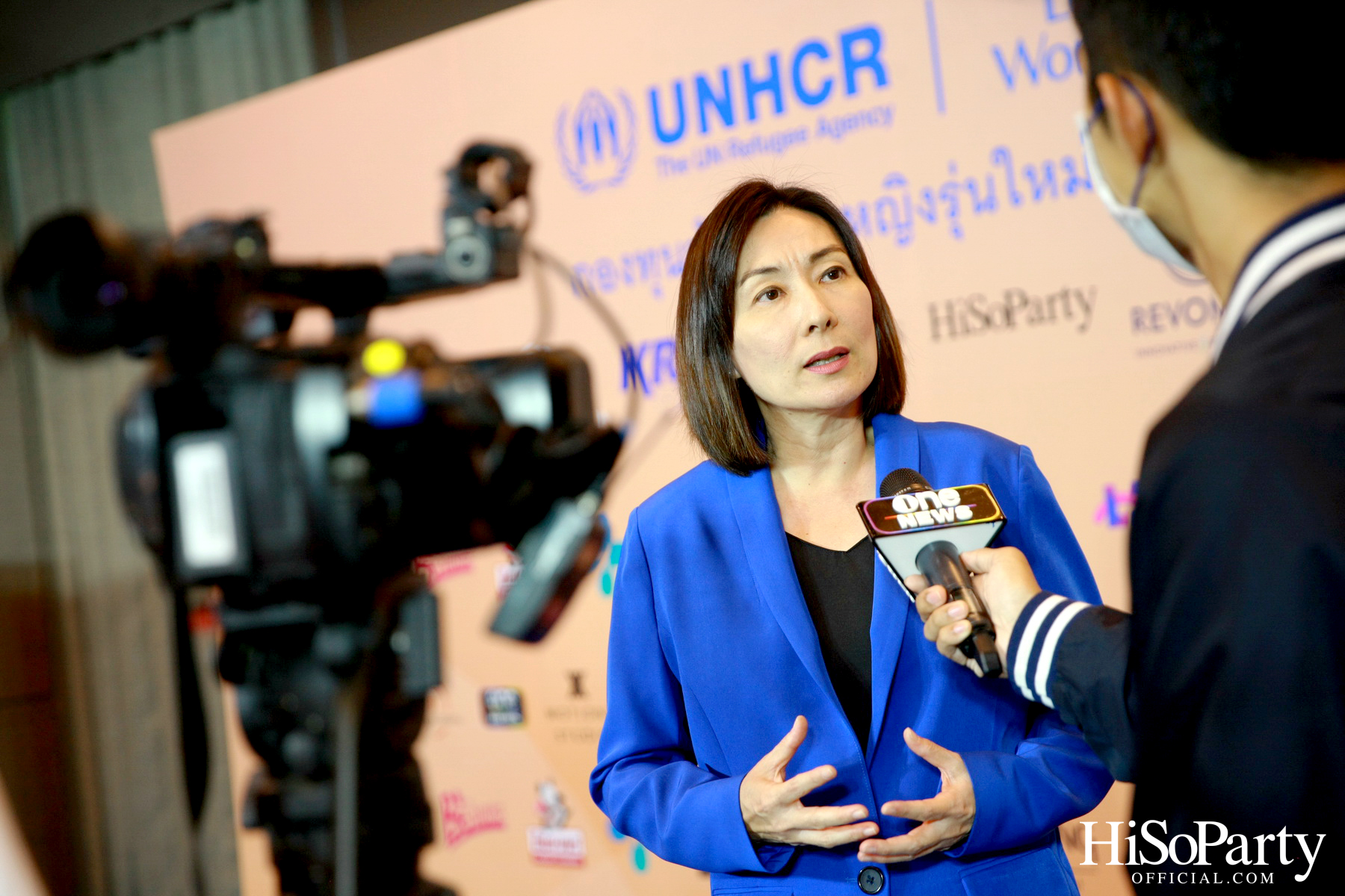 UNHCR จัดงานแถลงข่าว ‘ครบรอบ 1 ปี กองทุนนักธุรกิจหญิงรุ่นใหม่ประเทศไทยเพื่อผู้ลี้ภัย’