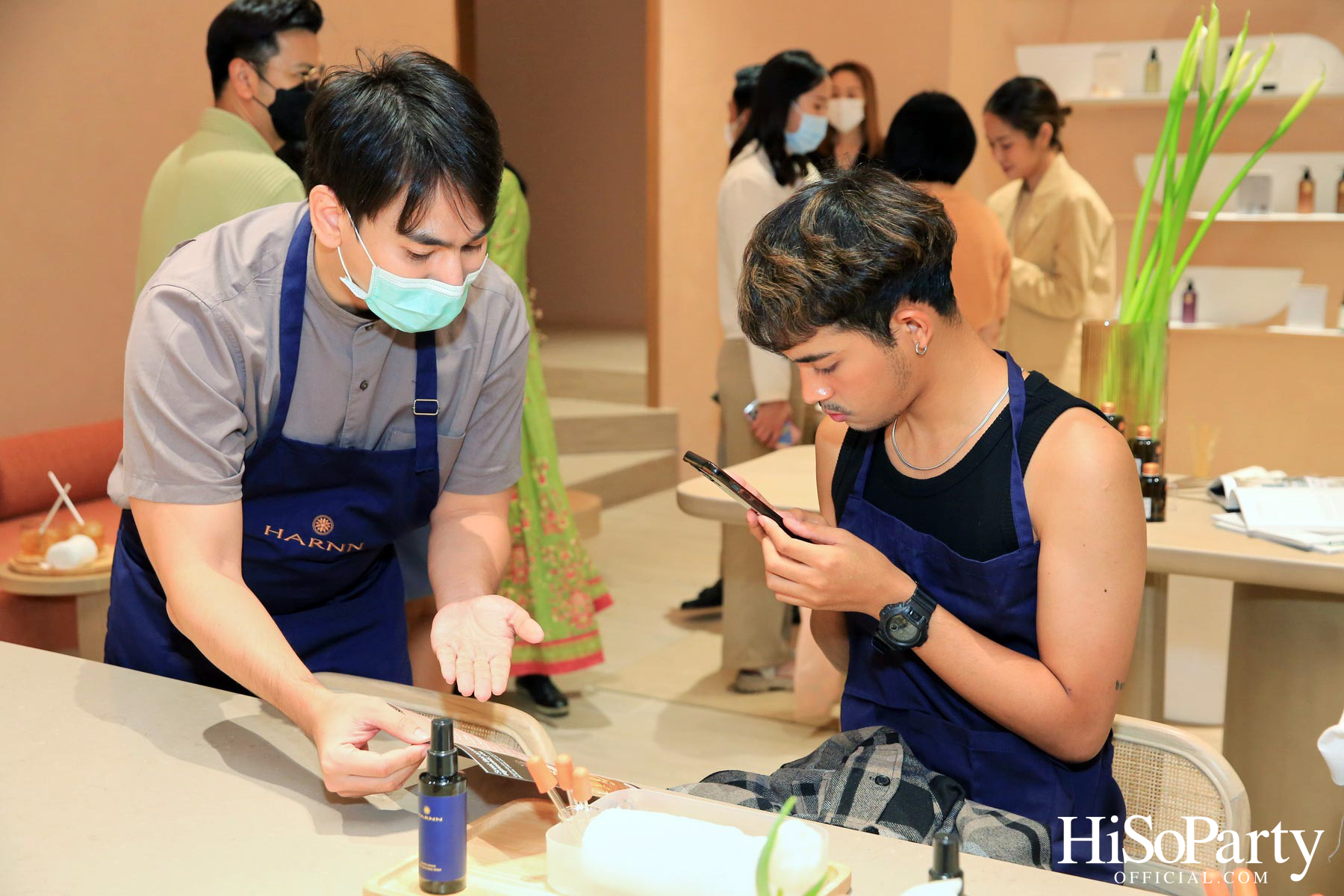 งานเปิดตัวสปาระดับพรีเมียม  SCape by HARNN at CebtralWorld