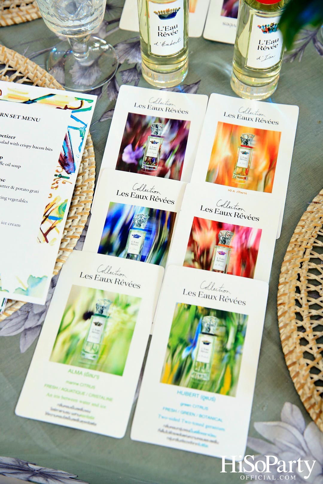 Sisley ประเทศไทย จัดงานเปิดตัวน้ำหอมใหม่ล่าสุด LES EAUX RÊVÉES D’HUBERT