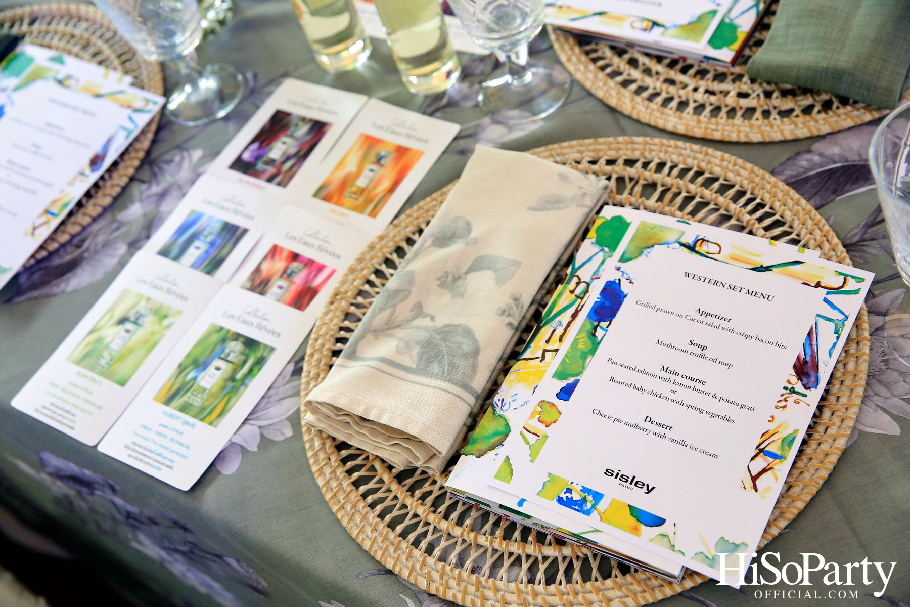 Sisley ประเทศไทย จัดงานเปิดตัวน้ำหอมใหม่ล่าสุด LES EAUX RÊVÉES D’HUBERT