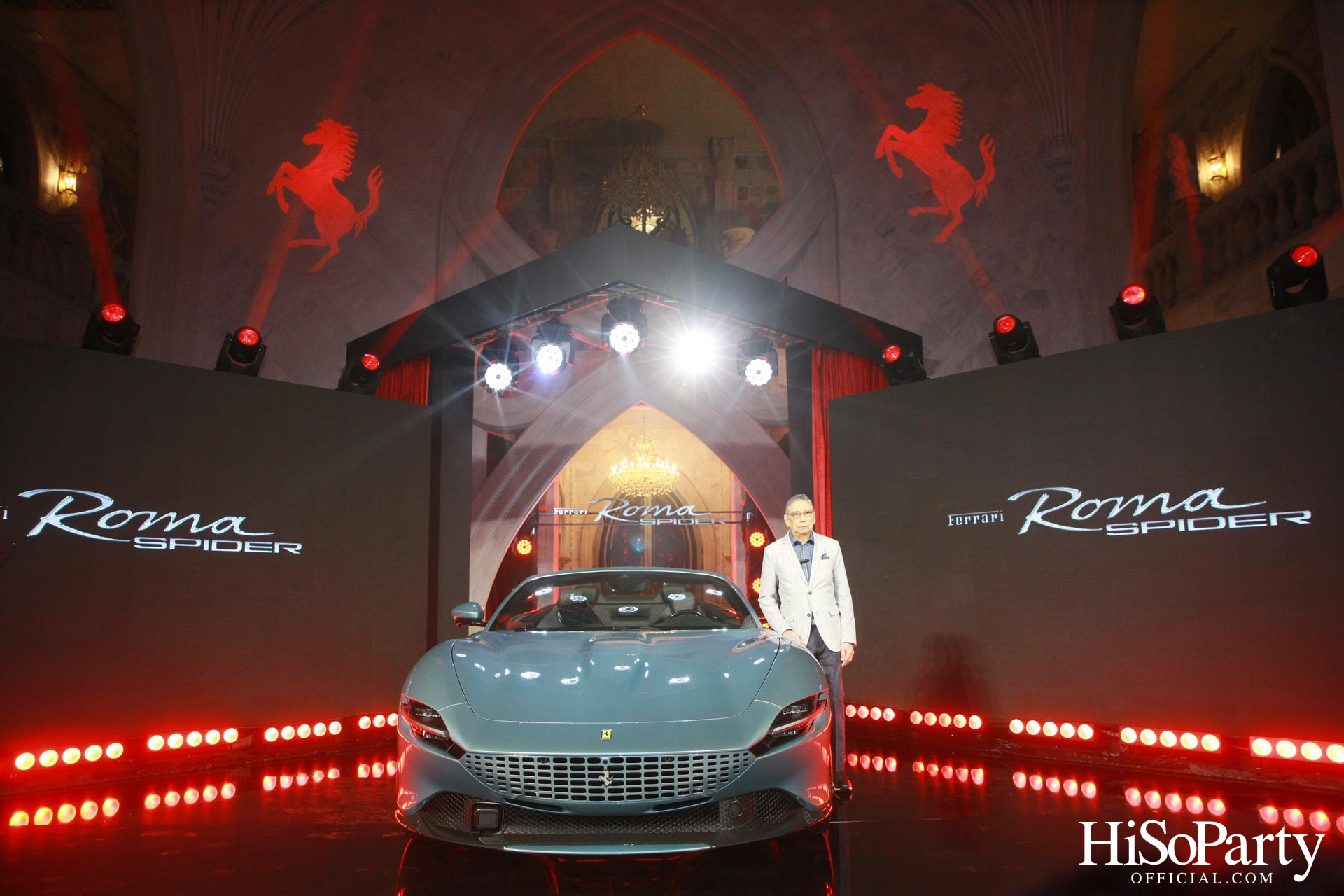 คาวาลลิโน มอเตอร์ จัดงานเปิดตัว ‘เฟอร์รารี่ Roma Spider’ มนต์เสน่ห์แห่งยนตรกรรมเปิดประทุนสง่างามเหนือกาลเวลา