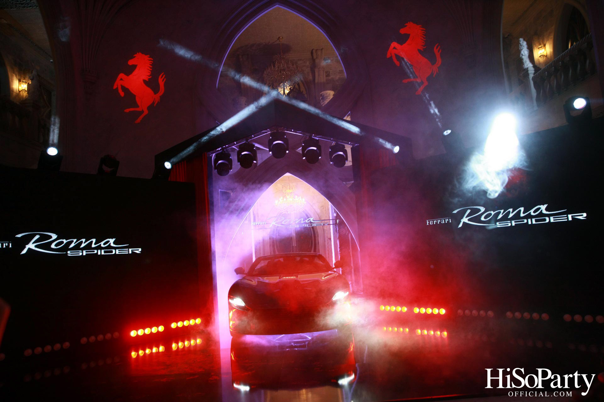 คาวาลลิโน มอเตอร์ จัดงานเปิดตัว ‘เฟอร์รารี่ Roma Spider’ มนต์เสน่ห์แห่งยนตรกรรมเปิดประทุนสง่างามเหนือกาลเวลา