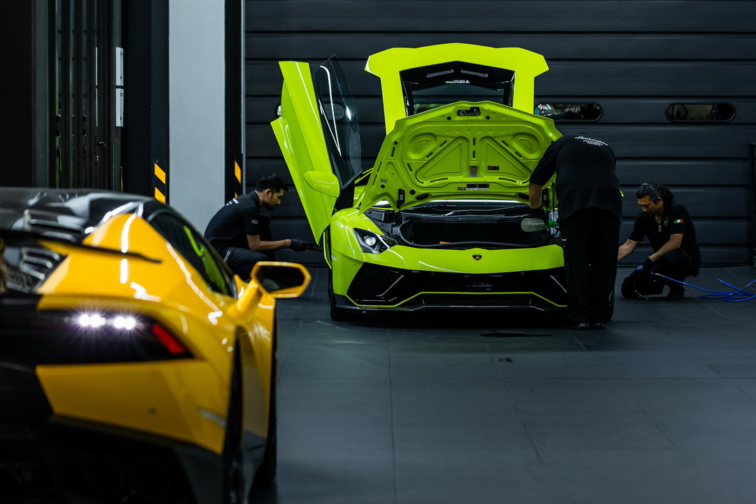 Lamborghini Club Thailand Bull Run at Pattaya