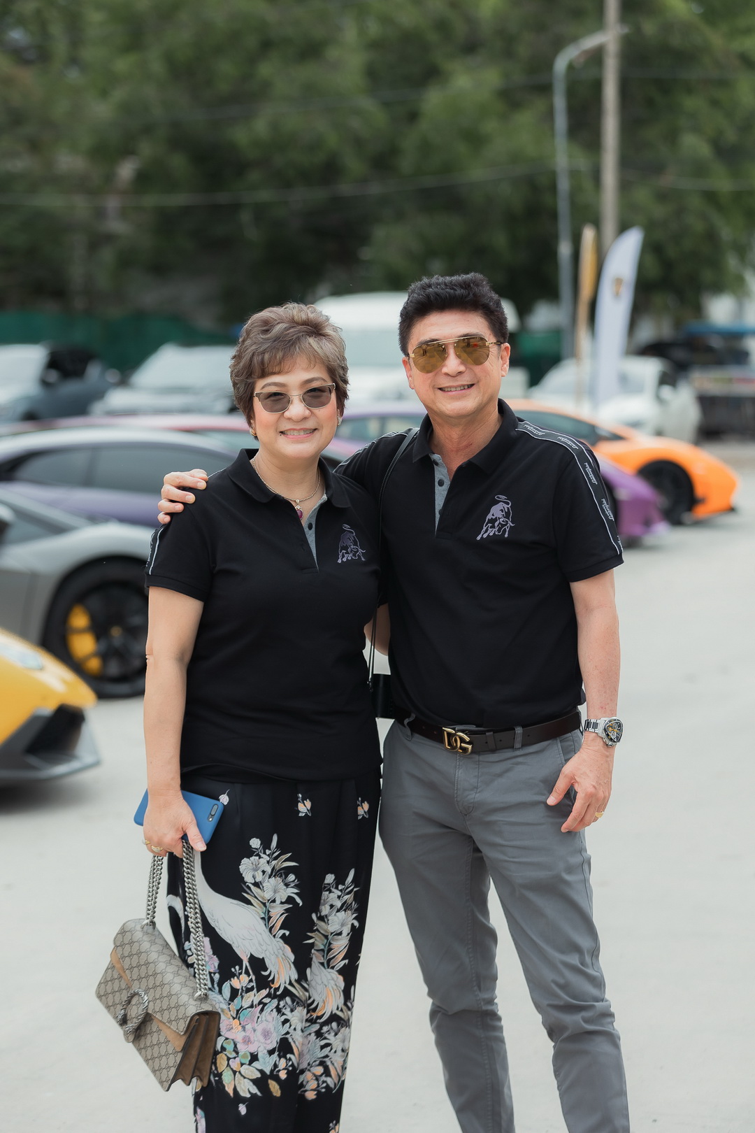 Lamborghini Club Thailand Bull Run at Pattaya