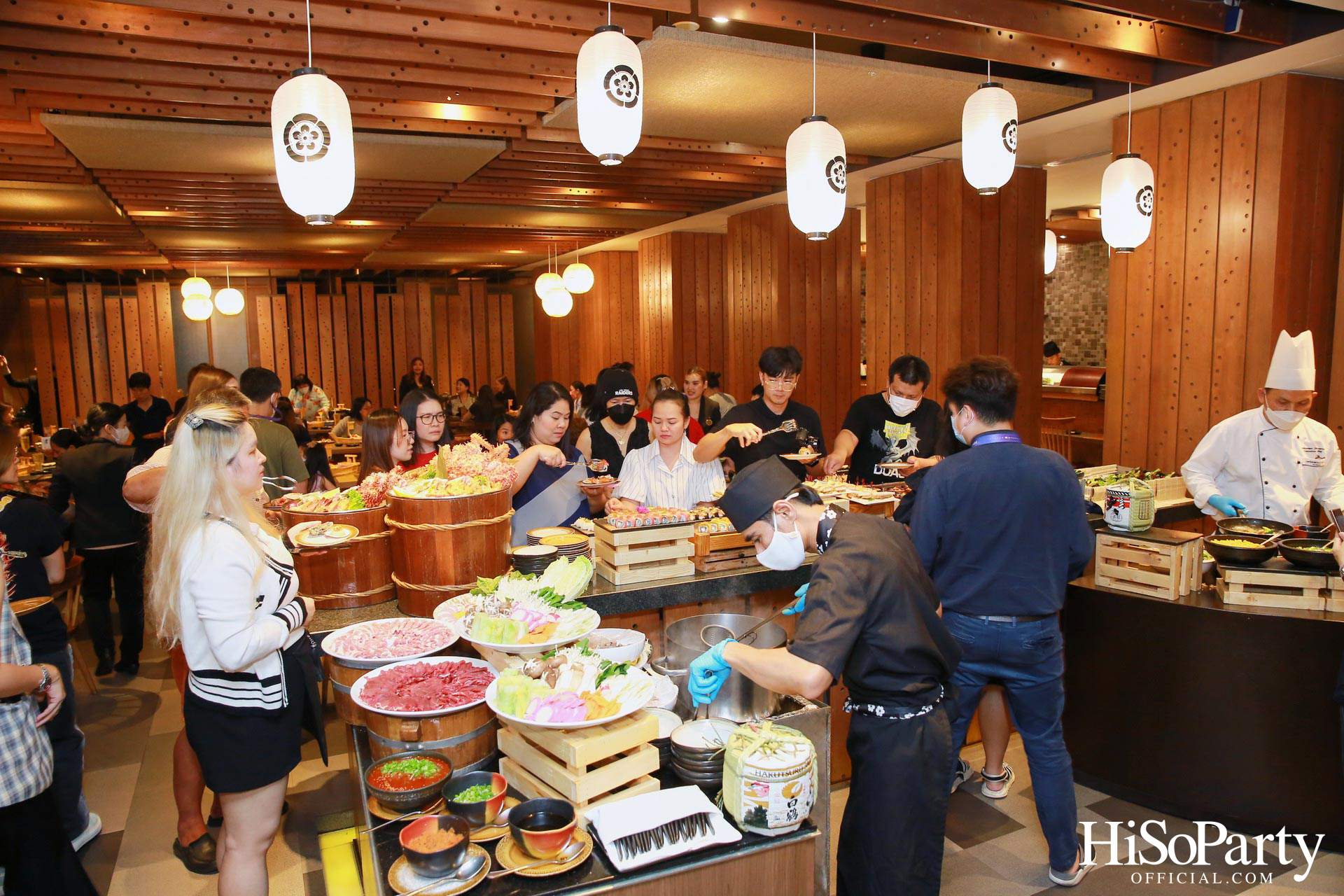 งานเปิดตัวเมนูใหม่ของห้องอาหารญี่ปุ่น Takumi โรงแรมสวิสโซเทล กรุงเทพ รัชดา