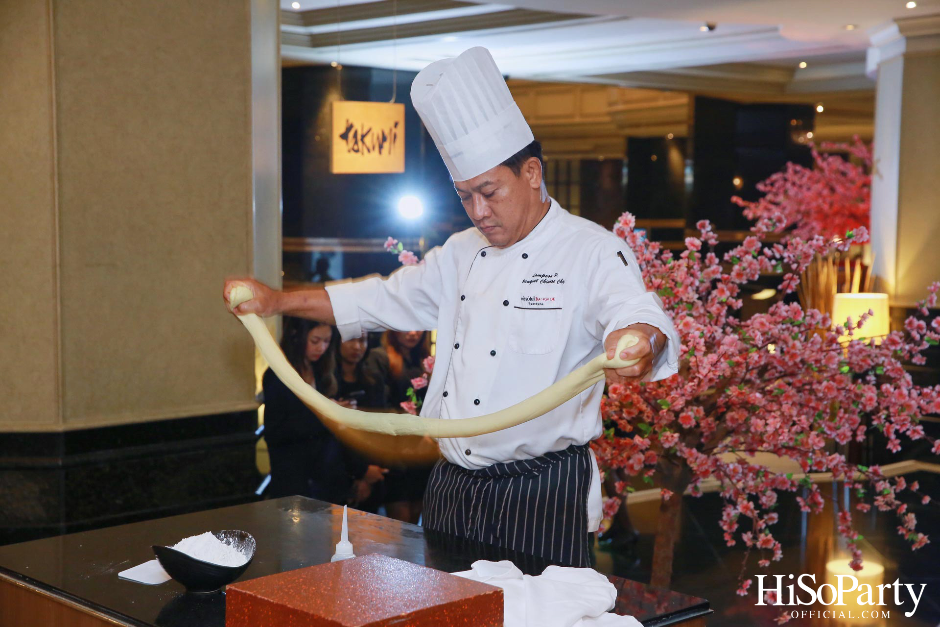 งานเปิดตัวเมนูใหม่ของห้องอาหารญี่ปุ่น Takumi โรงแรมสวิสโซเทล กรุงเทพ รัชดา