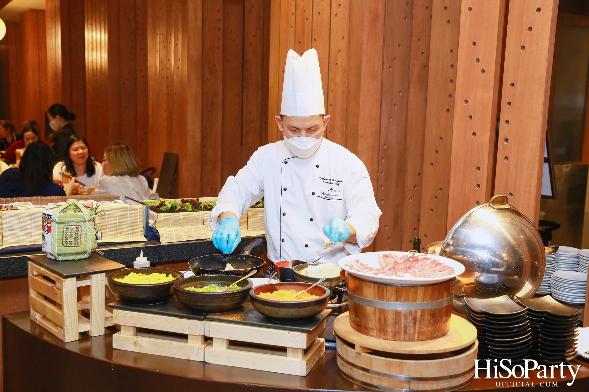 งานเปิดตัวเมนูใหม่ของห้องอาหารญี่ปุ่น Takumi โรงแรมสวิสโซเทล กรุงเทพ รัชดา