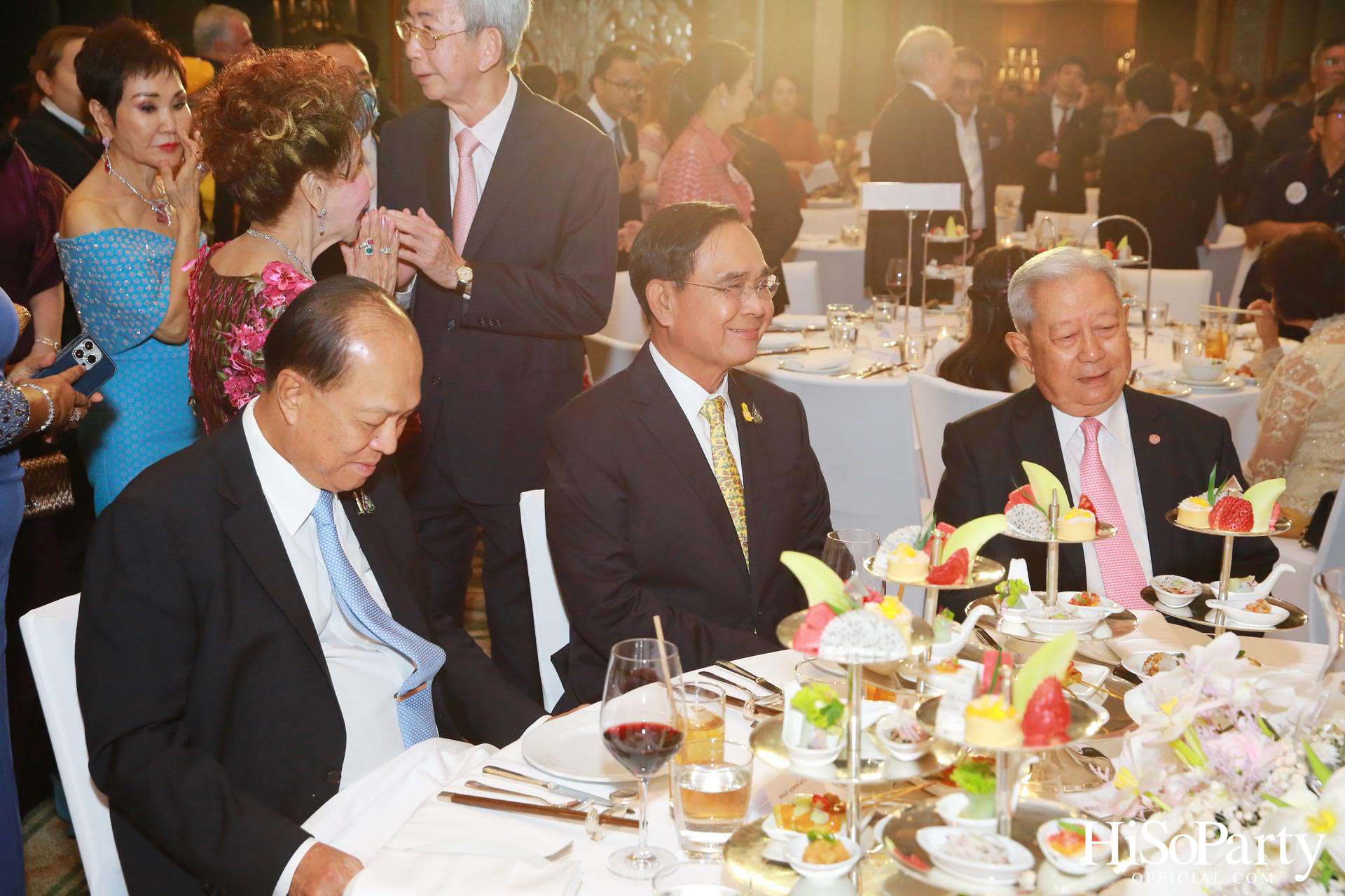 งานฉลองพิธีสมรสพระราชทานระหว่าง การัณย์ อังอุบลกุล และ แพรวพิณญ์ อุดมปณิธ