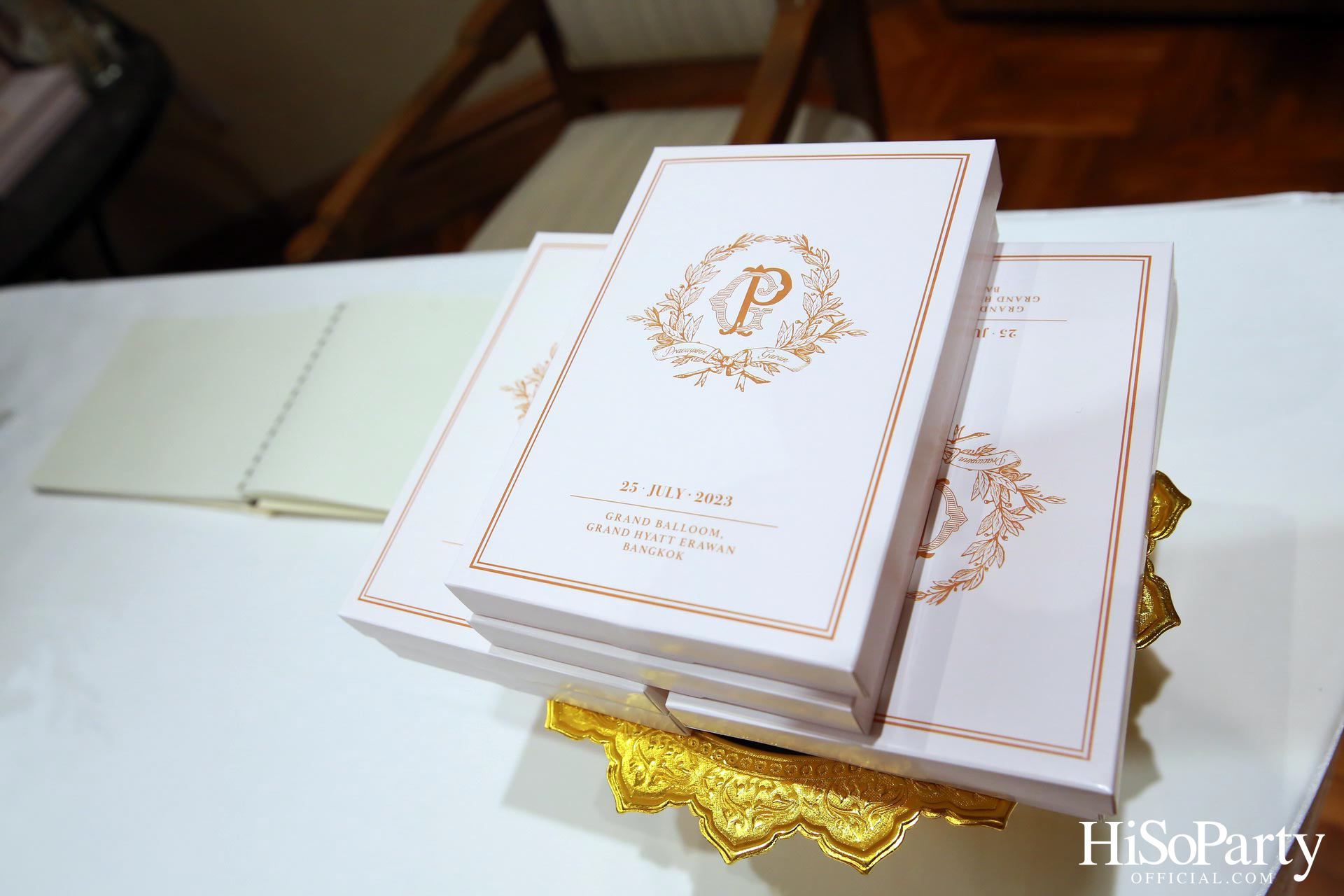 งานฉลองพิธีสมรสพระราชทานระหว่าง การัณย์ อังอุบลกุล และ แพรวพิณญ์ อุดมปณิธ