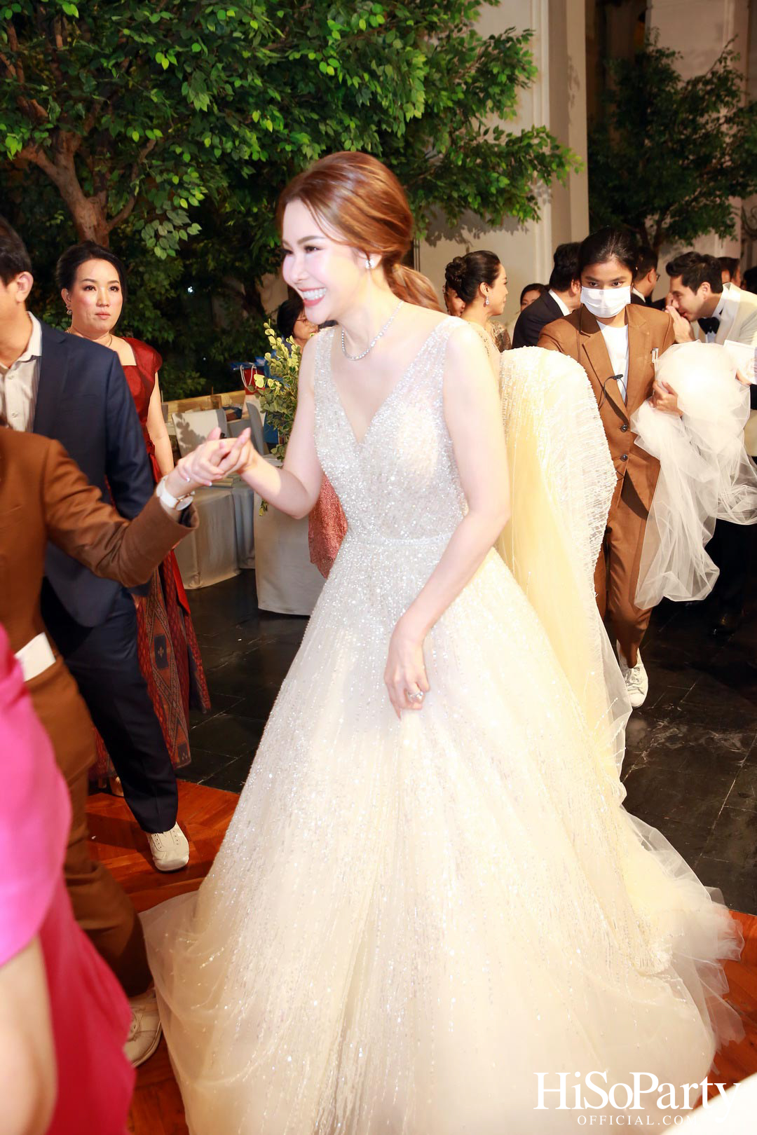 งานฉลองพิธีสมรสพระราชทานระหว่าง การัณย์ อังอุบลกุล และ แพรวพิณญ์ อุดมปณิธ