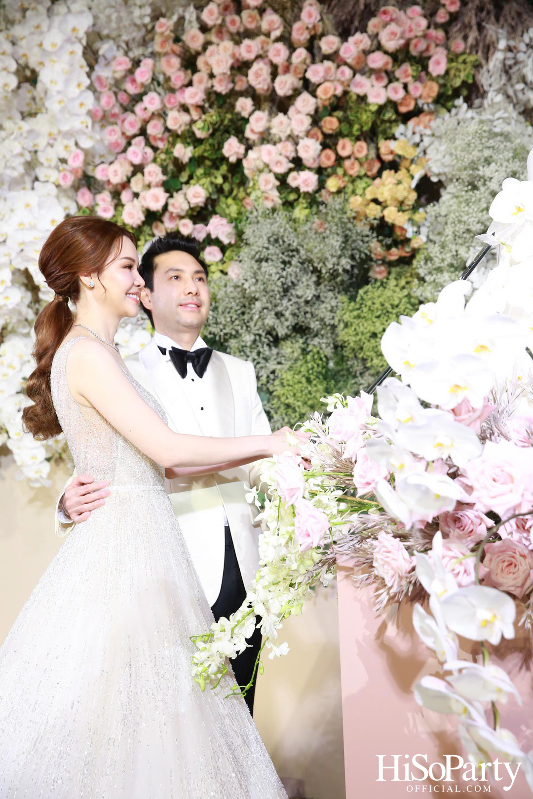 งานฉลองพิธีสมรสพระราชทานระหว่าง การัณย์ อังอุบลกุล และ แพรวพิณญ์ อุดมปณิธ