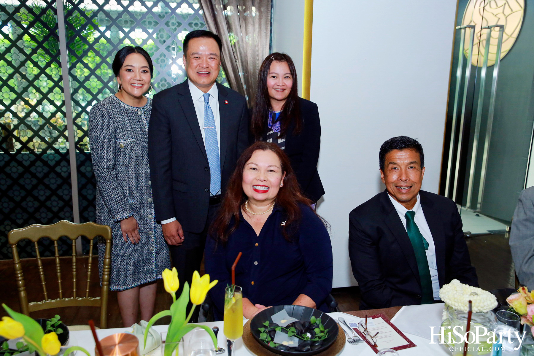 งานเลี้ยงต้อนรับ แทมมี่ ดักเวิร์ธ สมาชิกวุฒิสภารัฐอิลลินอยส์ สหรัฐอเมริกา มาเยือนไทยอย่างอบอุ่นด้วยเมนูอาหารไทยสุดวิจิตรตำรับรอยัล โอชา