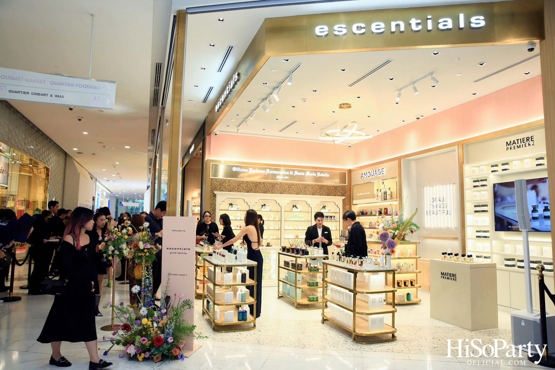 งานเปิดตัว escentials บูทีคสุดหรูที่รวบรวมสุดยอดแบรนด์น้ำหอมและเครื่องหอมชื่อดังจากทั่วทุกมุมโลก